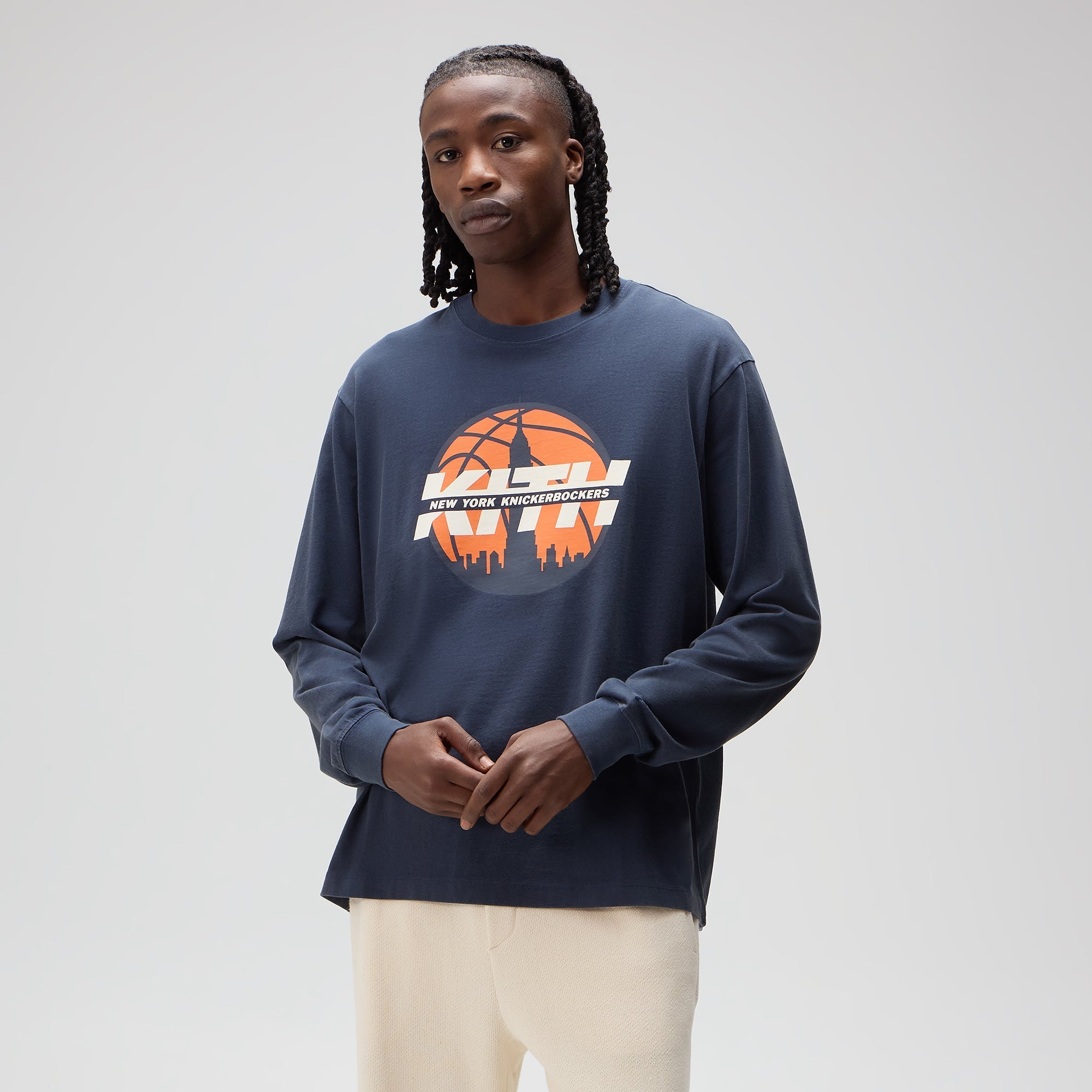 Kith for the New York Knicks Knickerbockers Long Sleeve Quinn Vintage
