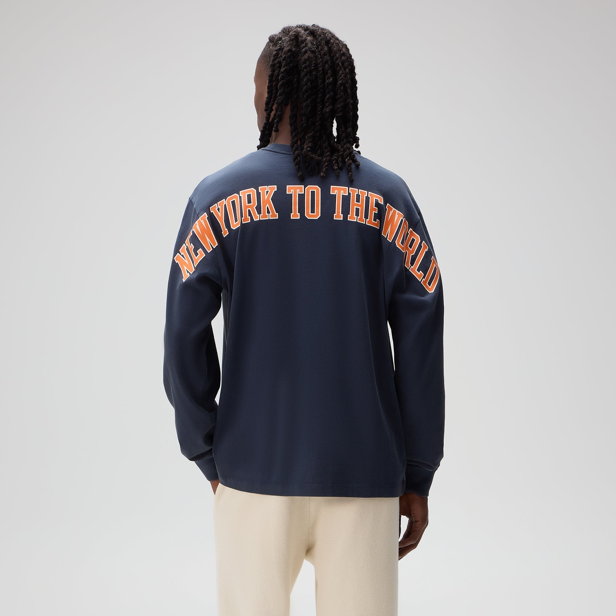 Kith for the New York Knicks Knickerbockers Long Sleeve Quinn Vintage