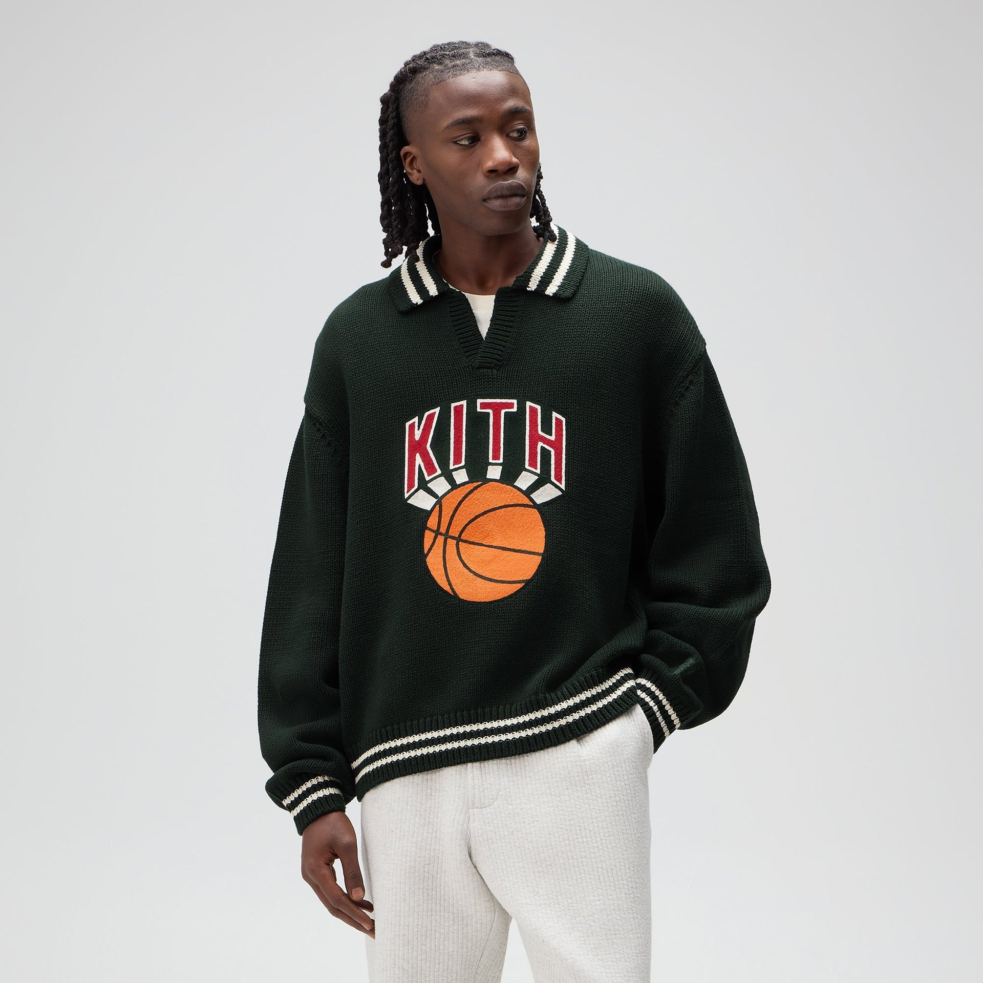 Kith for the New York Knicks Nelson Rugby Sweater - Stadium