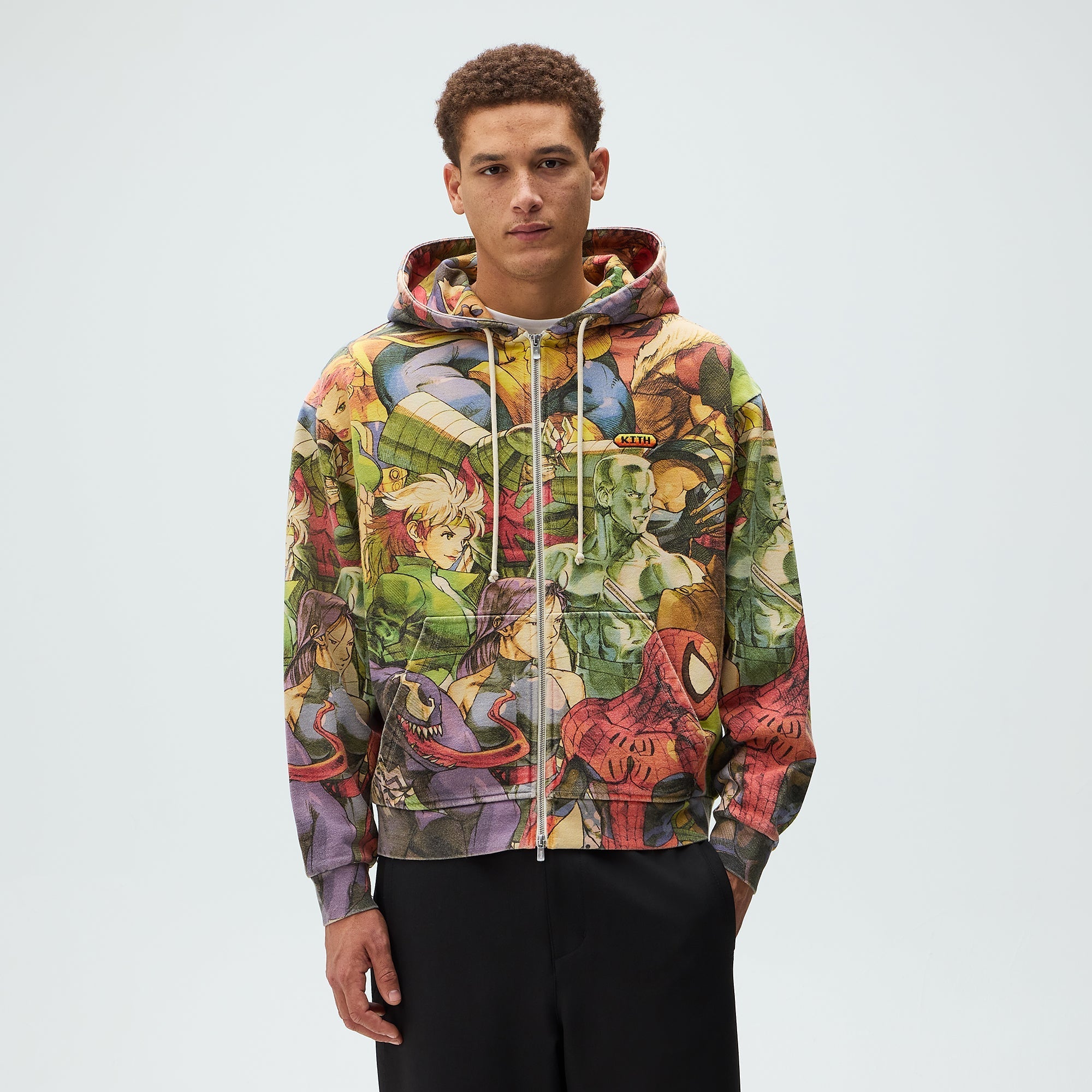 Marvel vs. Capcom | Kith New Age of Heroes Nelson Full Zip Hoodie - Ve