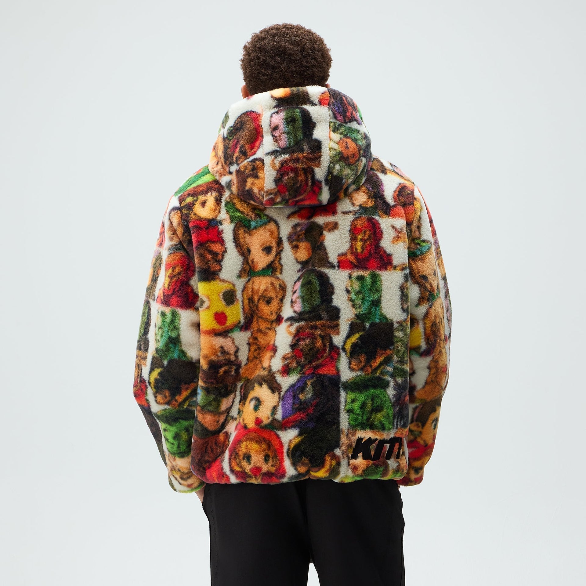 Marvel vs. Capcom | Kith Fighter Vintage Faux Fur Jaysen Hoodie - Sandrift - PH