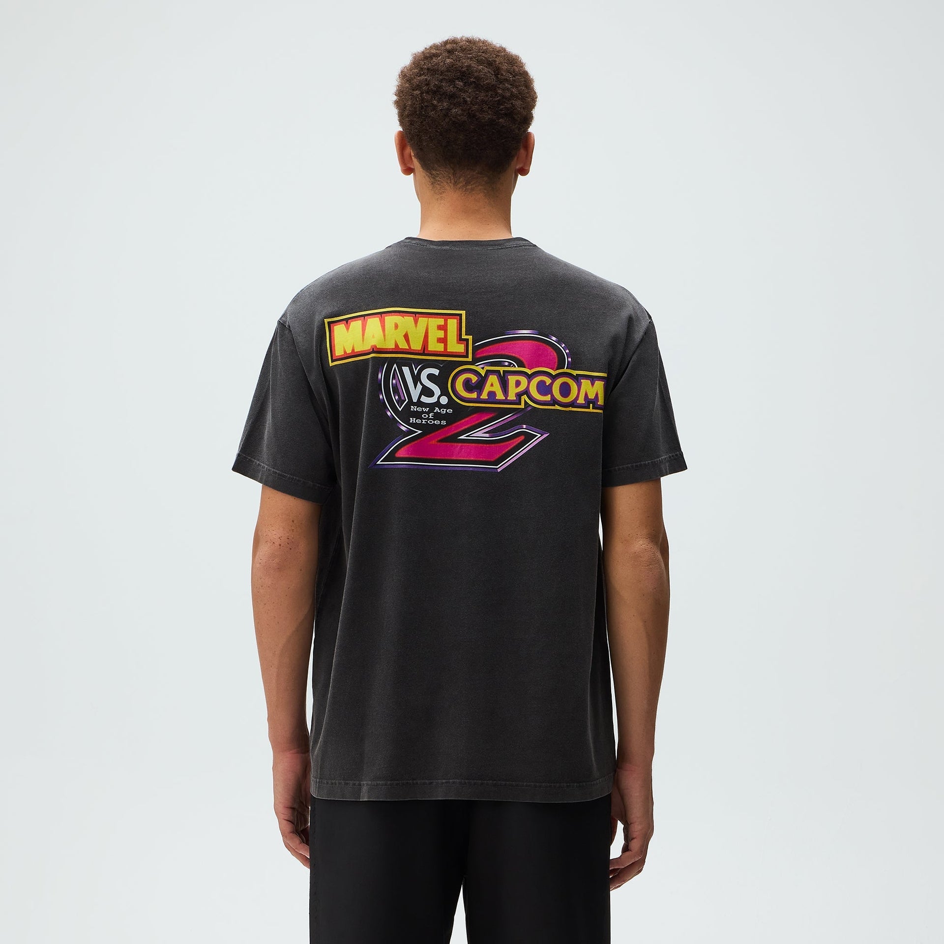 Marvel vs. Capcom | Kith Circus Vintage Tee - Black - PH