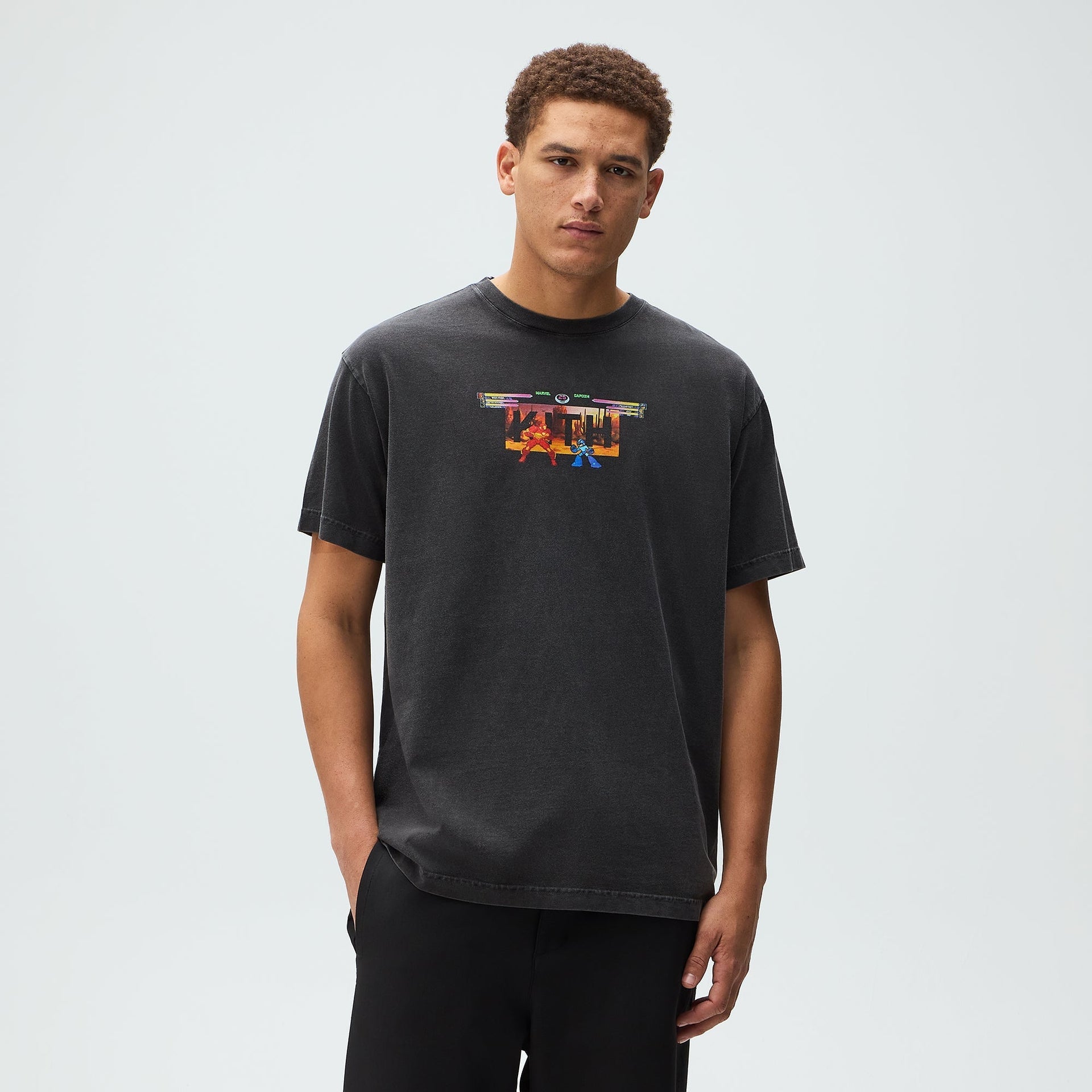 Marvel vs. Capcom | Kith Desert Vintage Tee - Black - PH