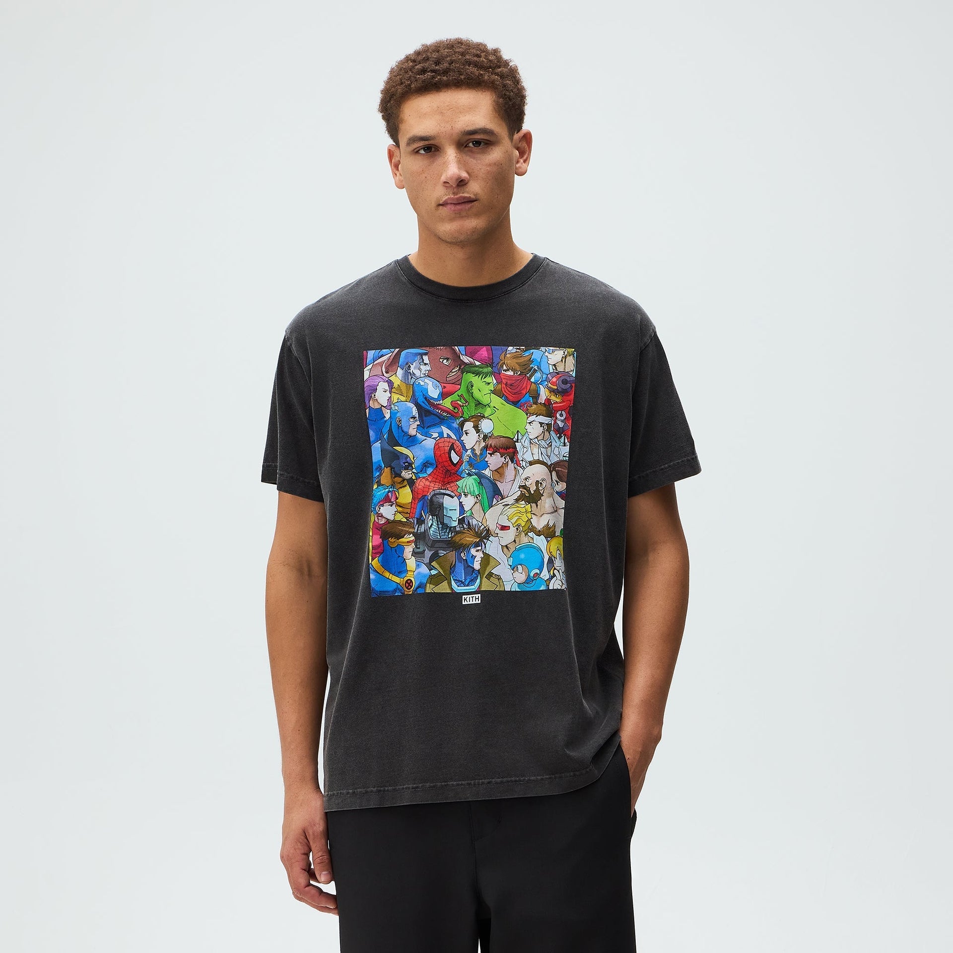 Marvel vs. Capcom | Kith Clash of Super Heroes Vintage Tee - Black - PH