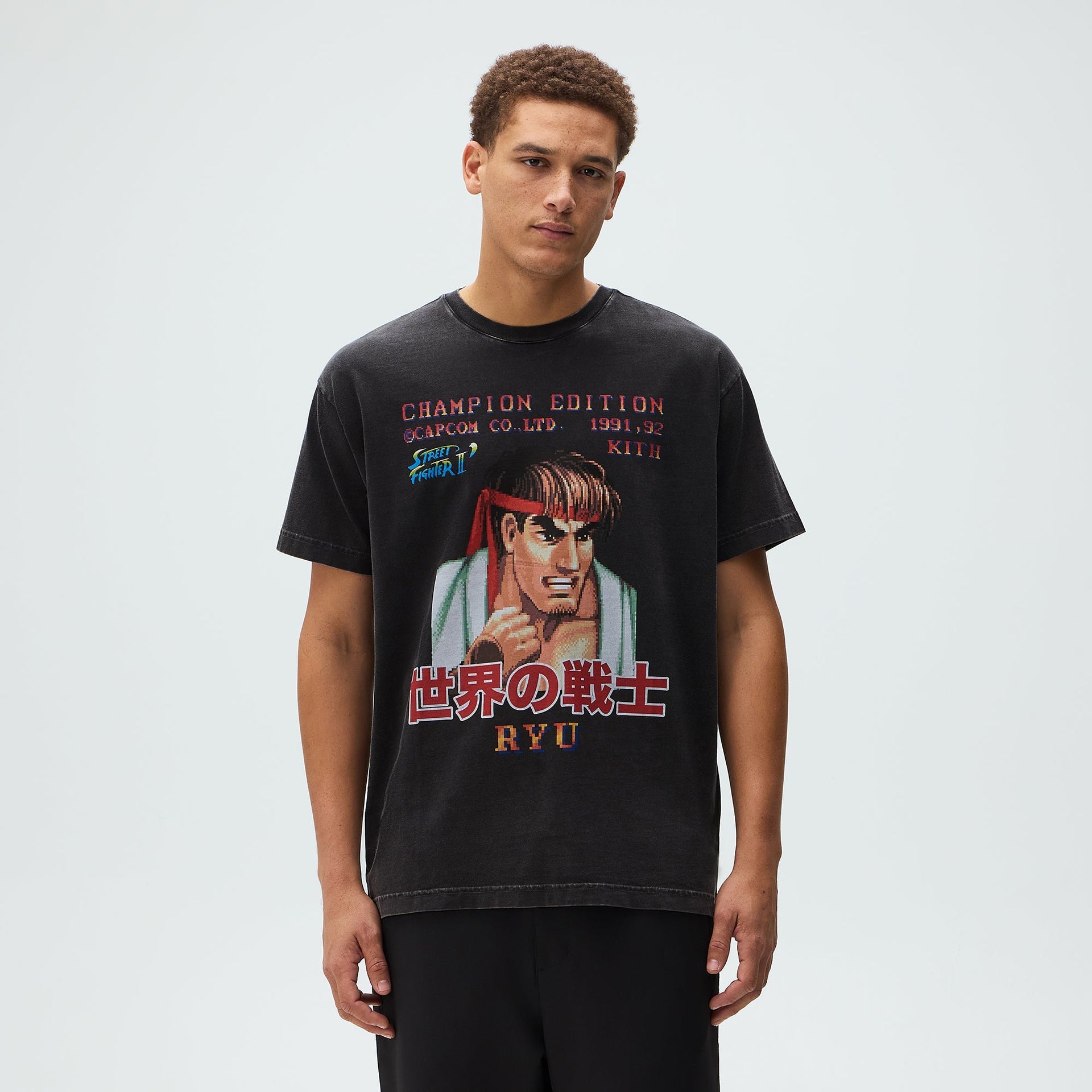 Capcom | Kith Ryu Champion Edition Vintage Tee - Black