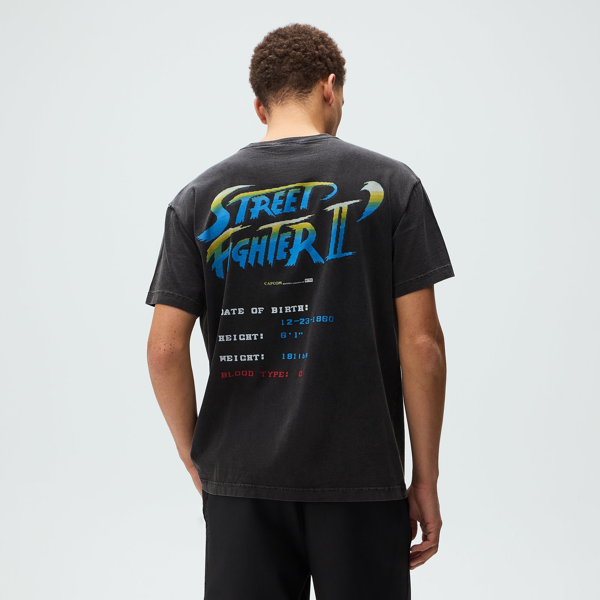 Capcom | Kith Guile Champion Edition Vintage Tee - Black
