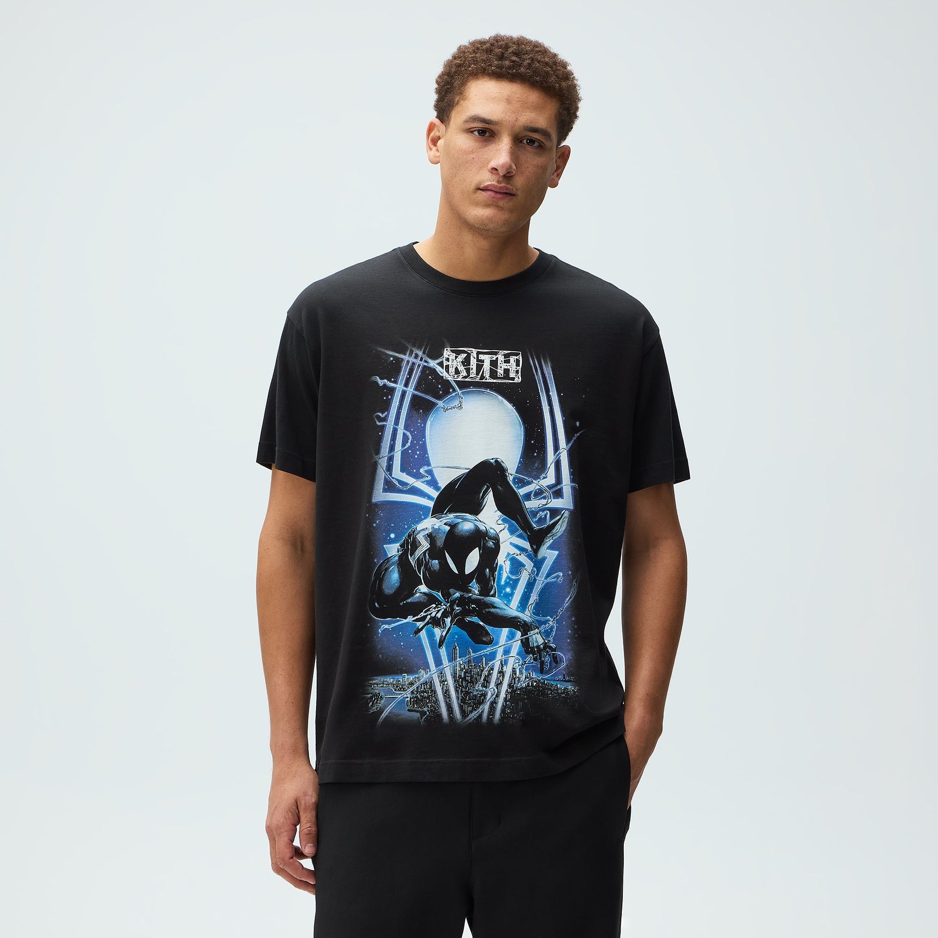 Marvel | Kith Symbiote Spiderman Vintage Tee - Black - PH