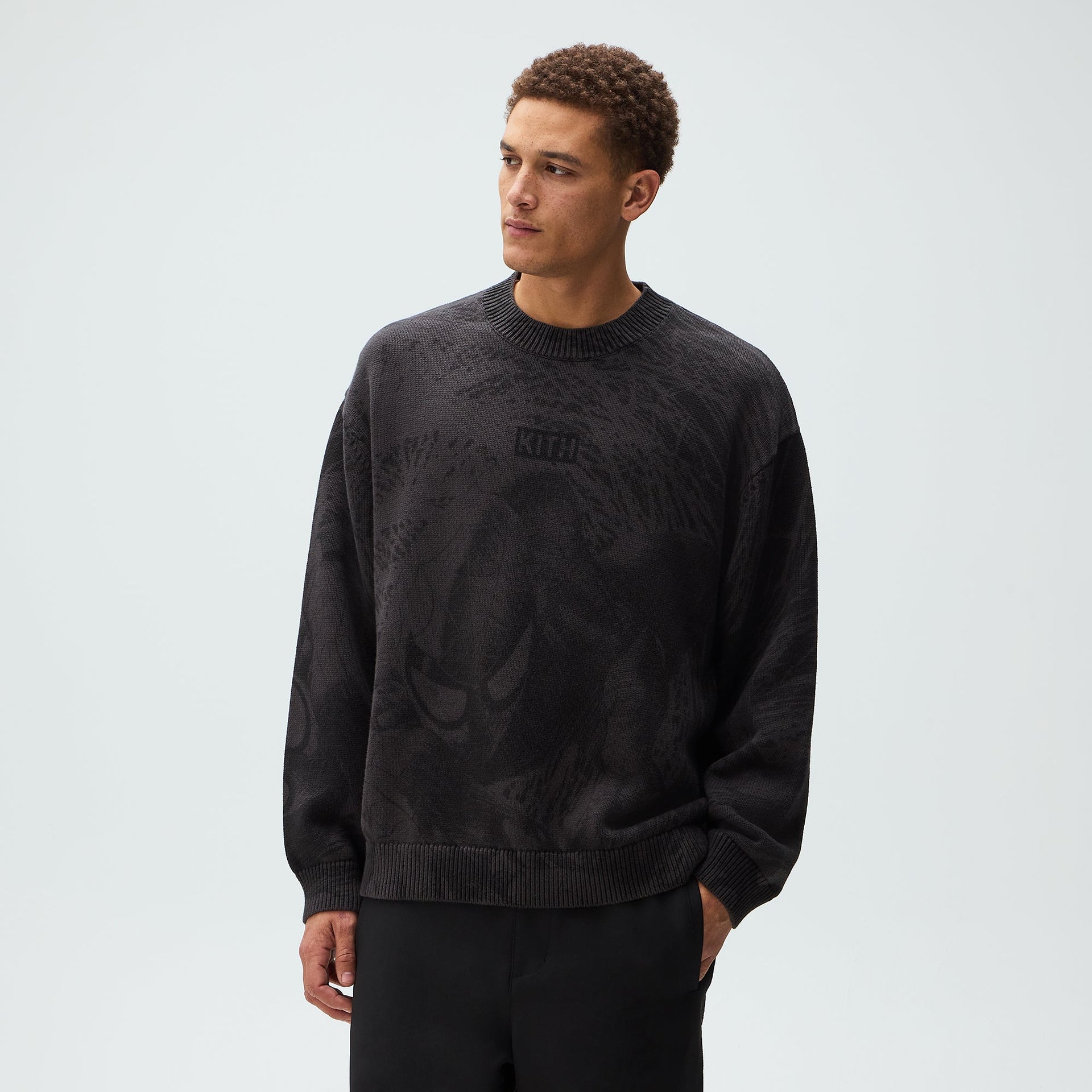 Marvel | Kith Spiderman Crewneck Sweater - Carbon - PH