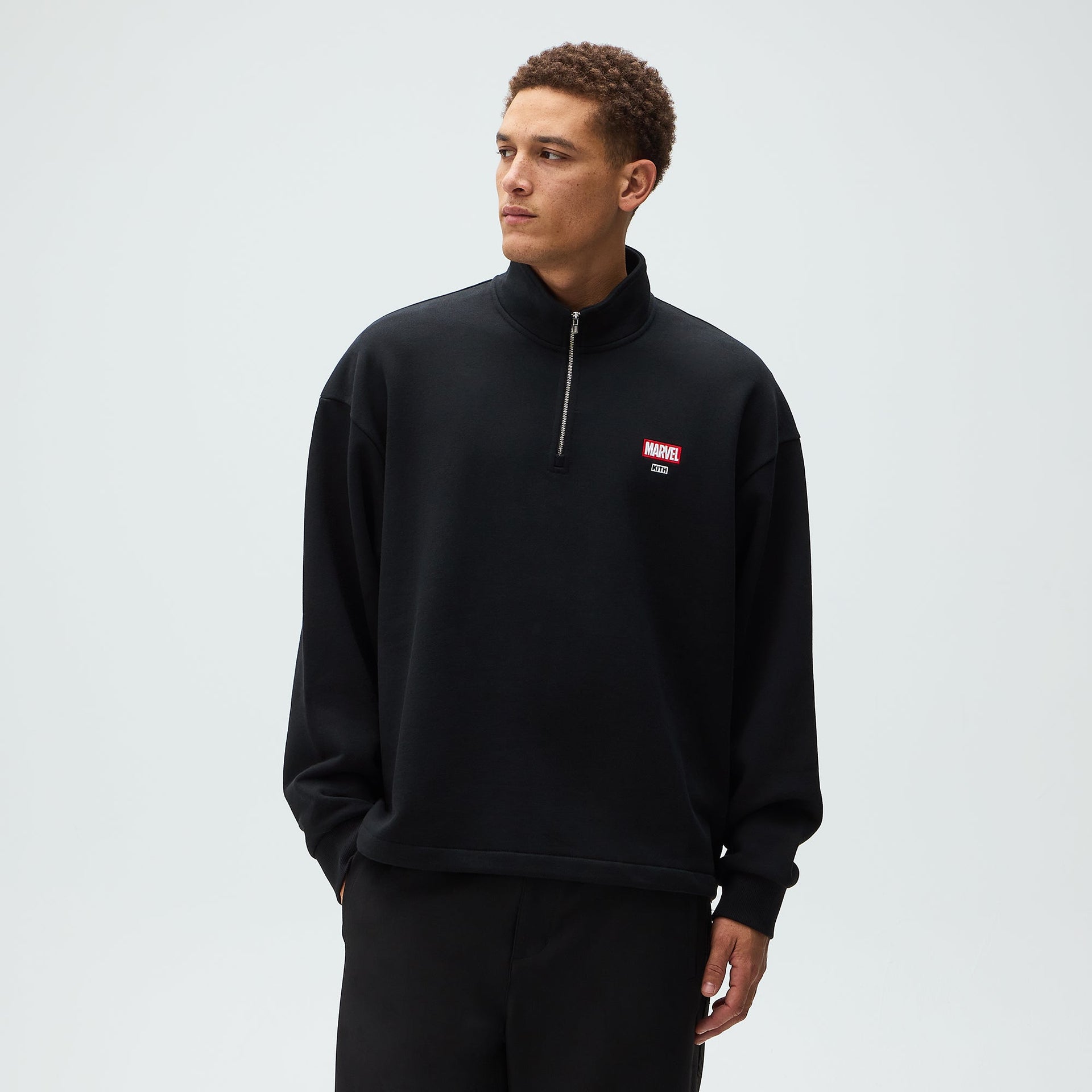 Marvel | Kith Wolverine Nelson Quarter Zip - Black - PH