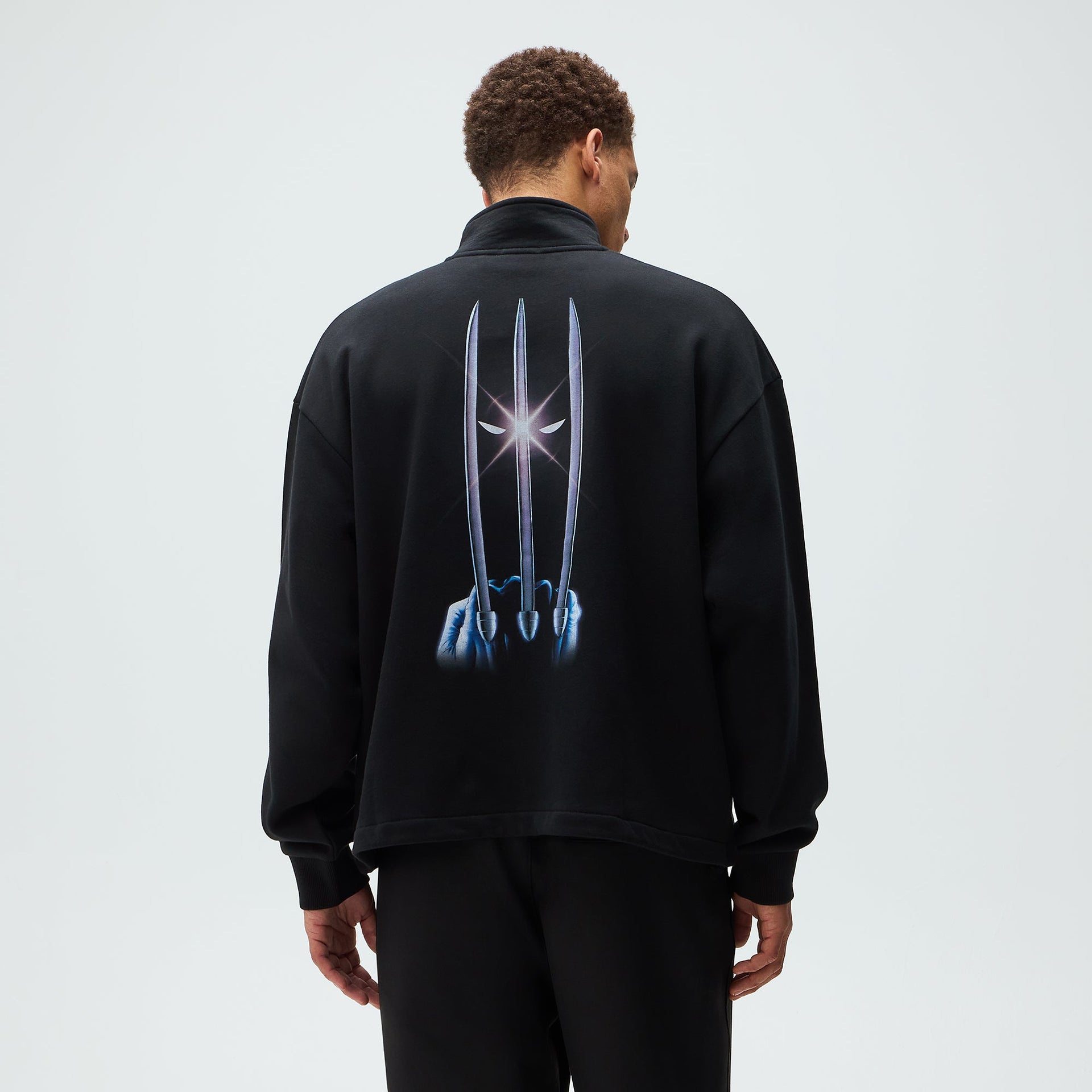 Marvel | Kith Wolverine Nelson Quarter Zip - Black - PH