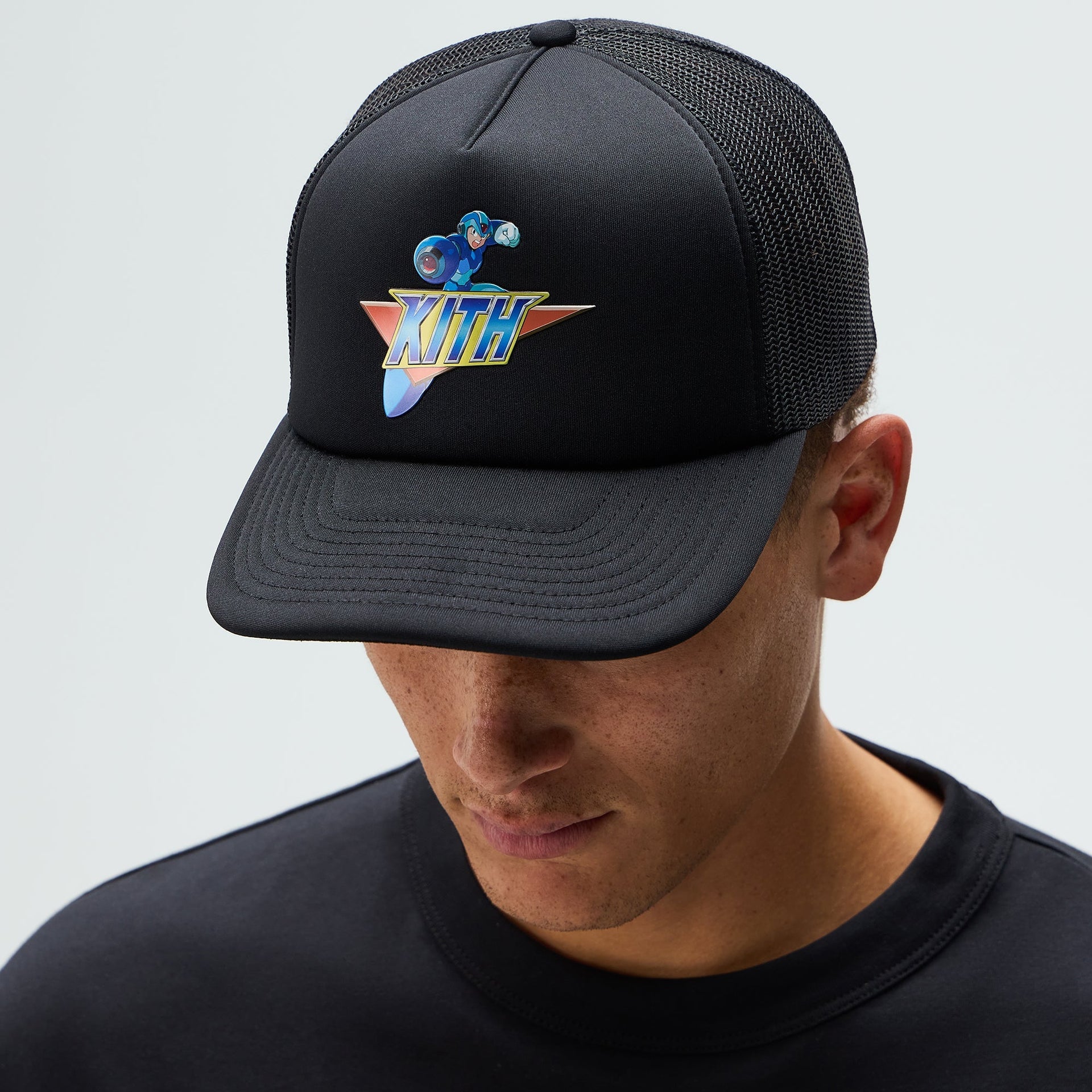Capcom | Kith Mega Man Nolan Trucker Hat - Black