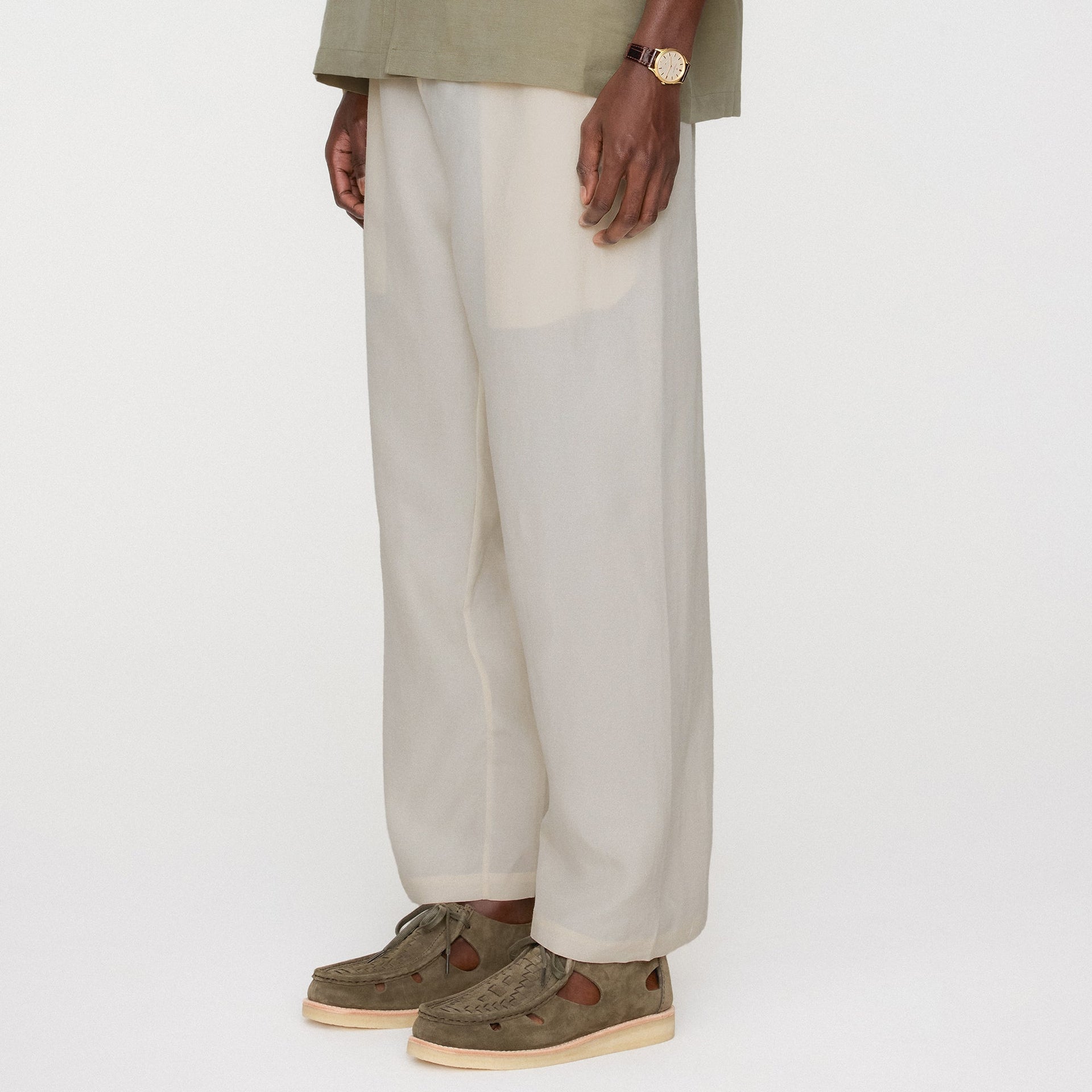Kith Cupro Linen Grayson Pant - Sandrift PH