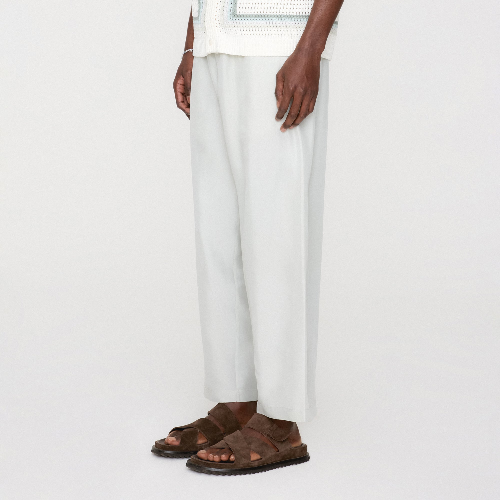 &Kin Silk Habotai Grayson Pant - Palais – Kith