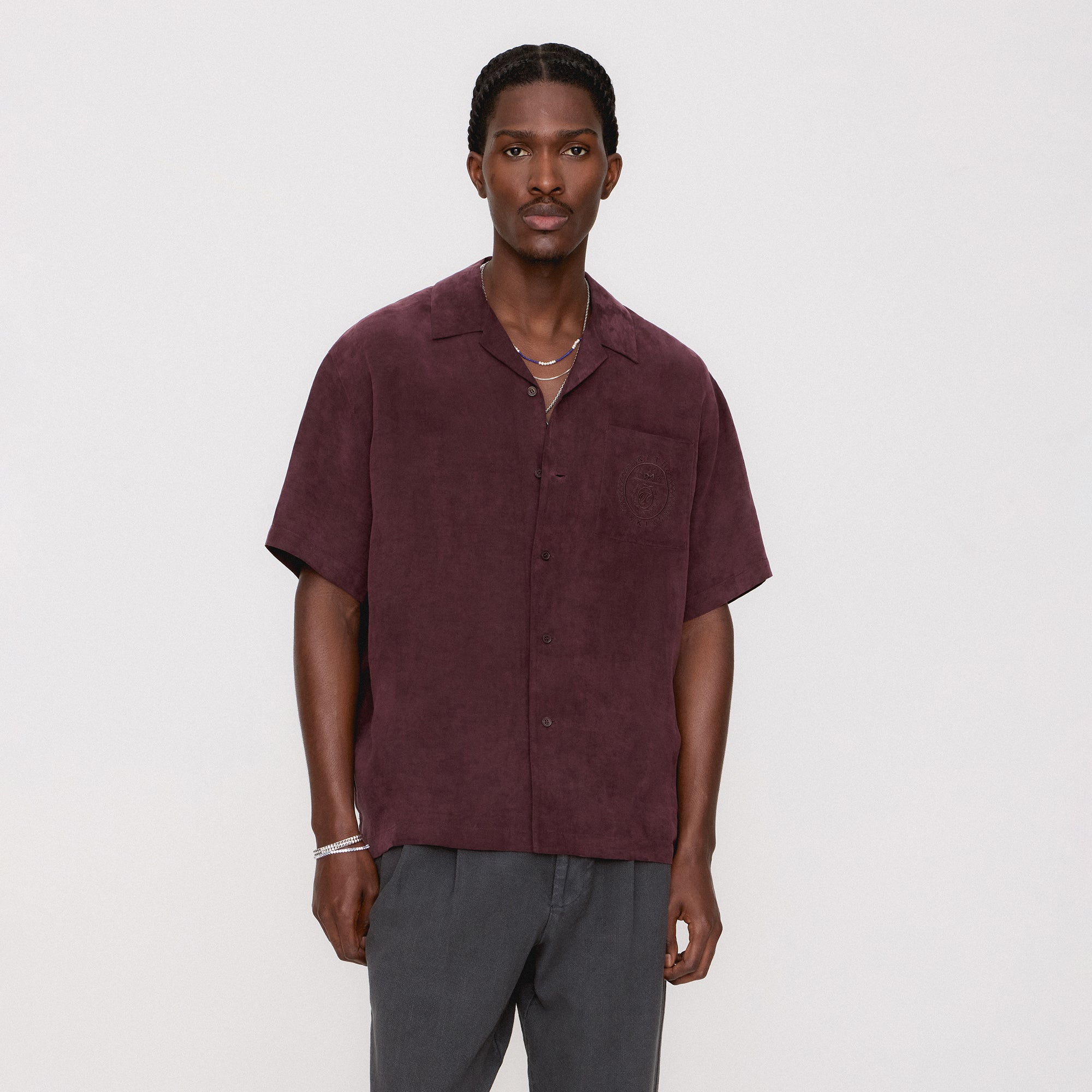の*こ様 KITH NYC アドニス キャンプカラー 半袖シャツ 花柄 Kith Adonis Camp Collar Shirt - Rich