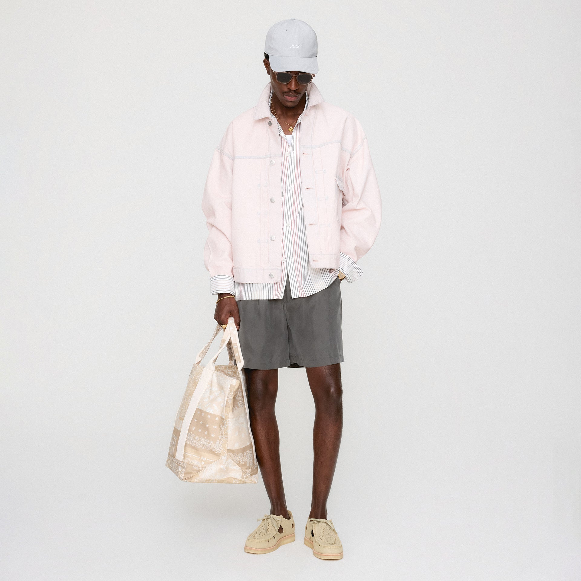 Kith Alonzo Denim Jacket - Washed Pastel