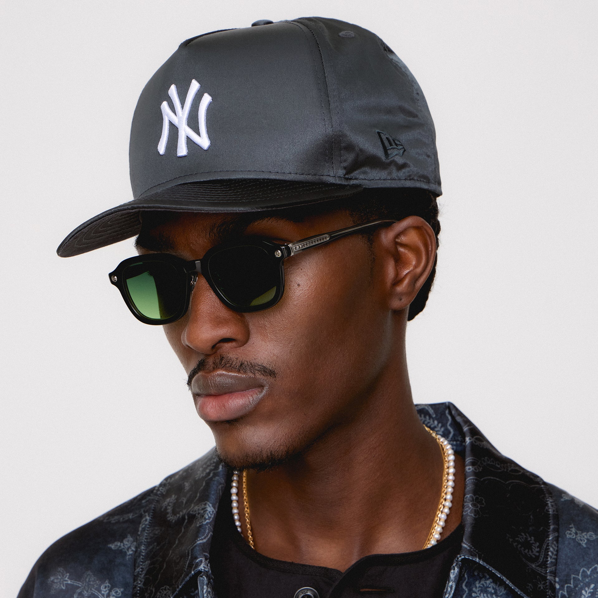 Kith & New Era for the New York Yankees Satin 9FORTY Snapback - Vague