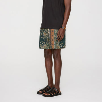 Kith Panelled Bandana Ashton Swim Short - Stadium