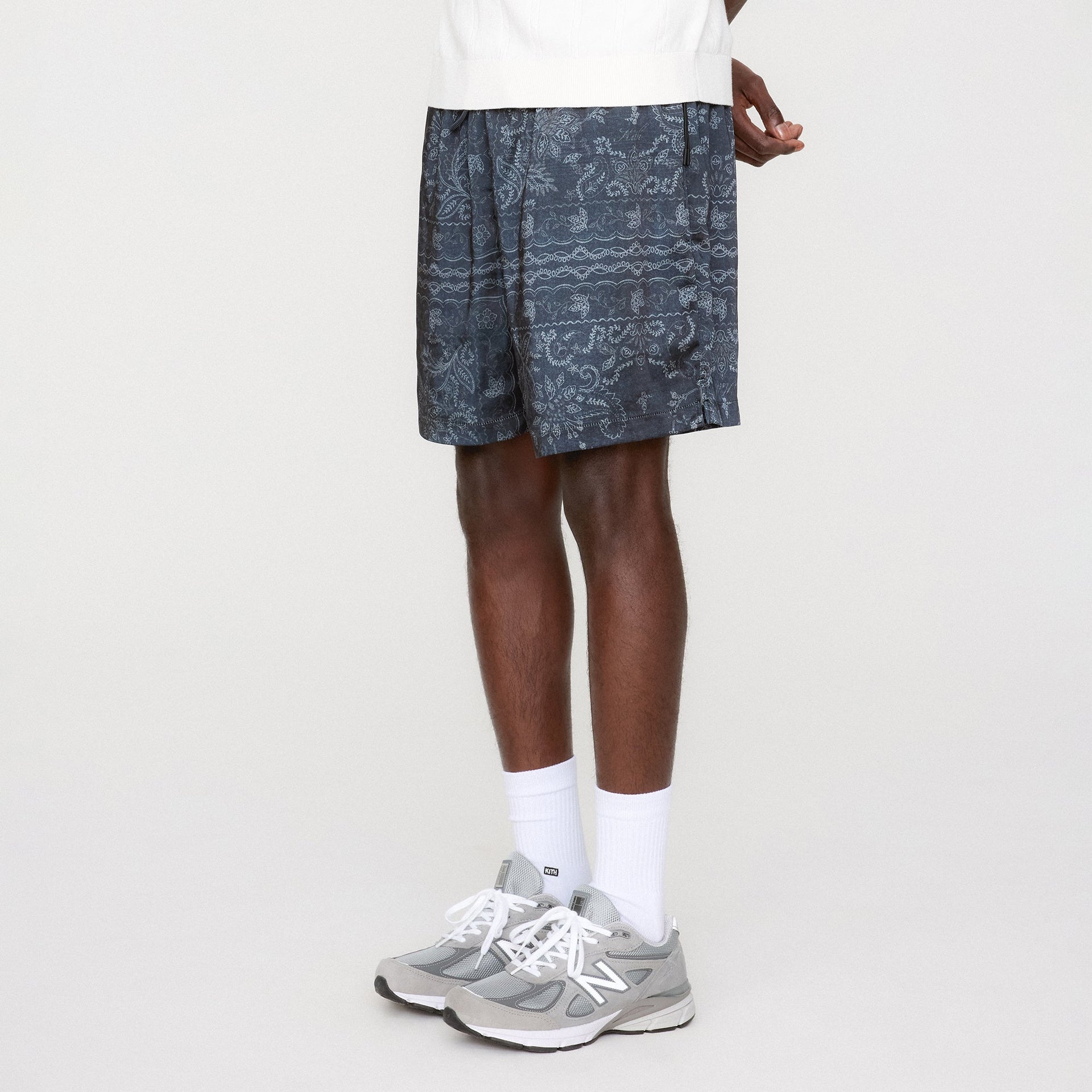 Kith Panelled Bandana Active Short - Black PH