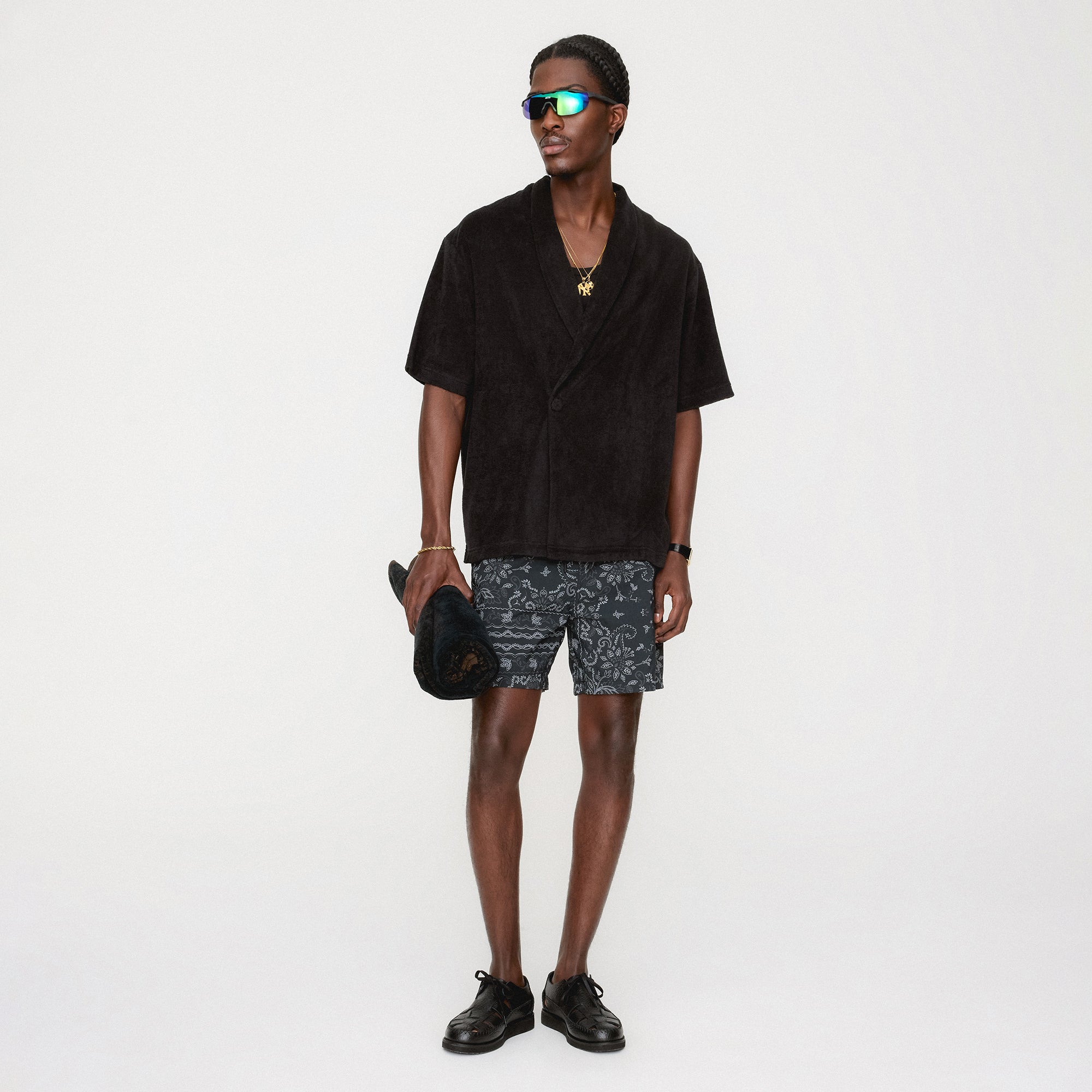 Kith Terry Thompson Crossover Shirt - Black