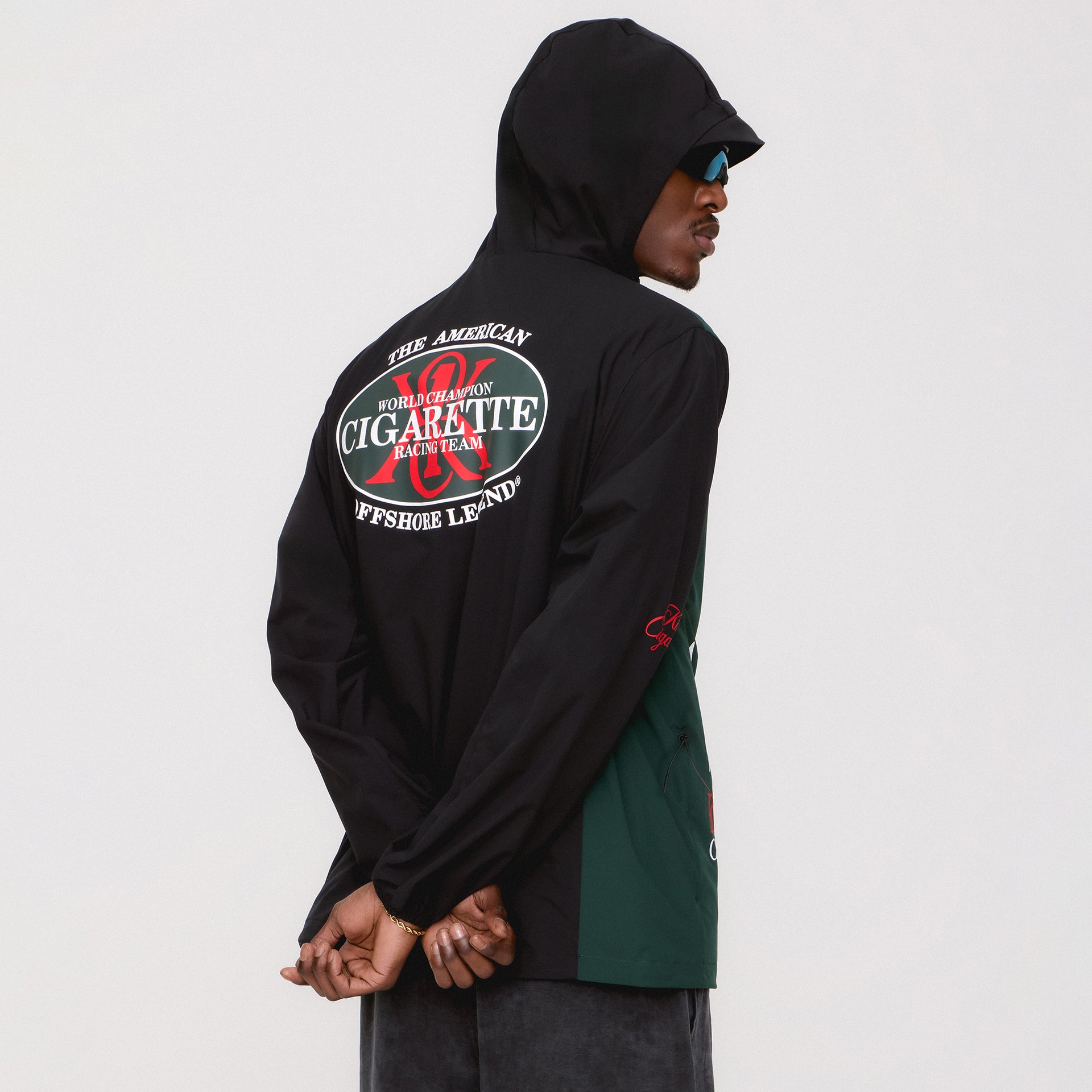 Kith for Cigarette Racing Damien Windbreaker - Stadium