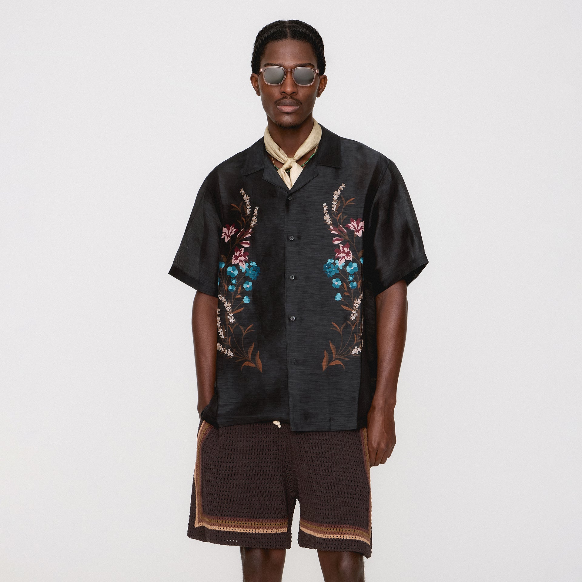 Kith Crochet Curtis Short - Kindling