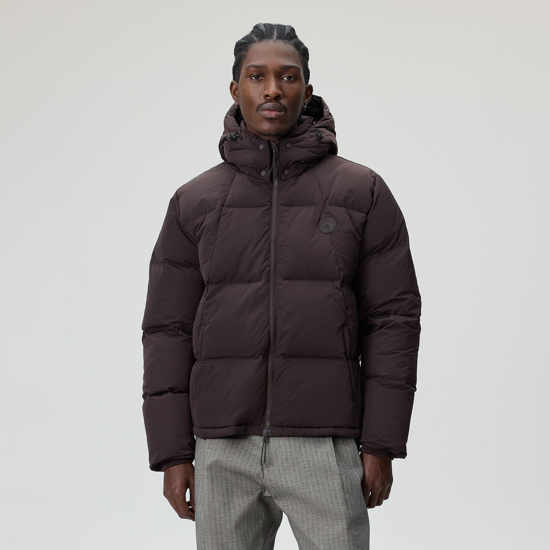 Kith Wrinkle Nylon Midi Puffer - Incognito - PH