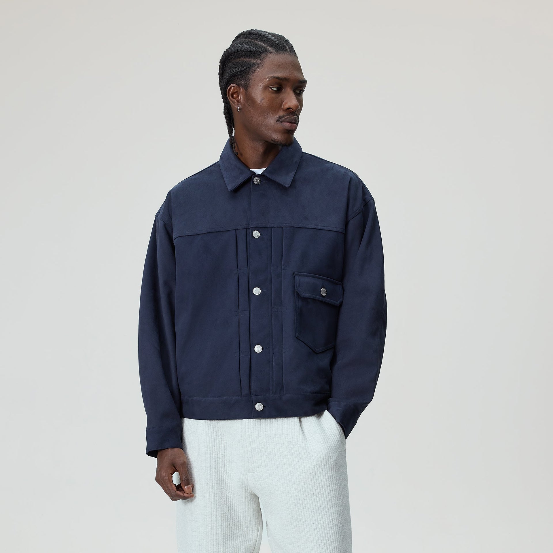 Kith Alonzo Microsuede Jacket - Nocturnal - PH
