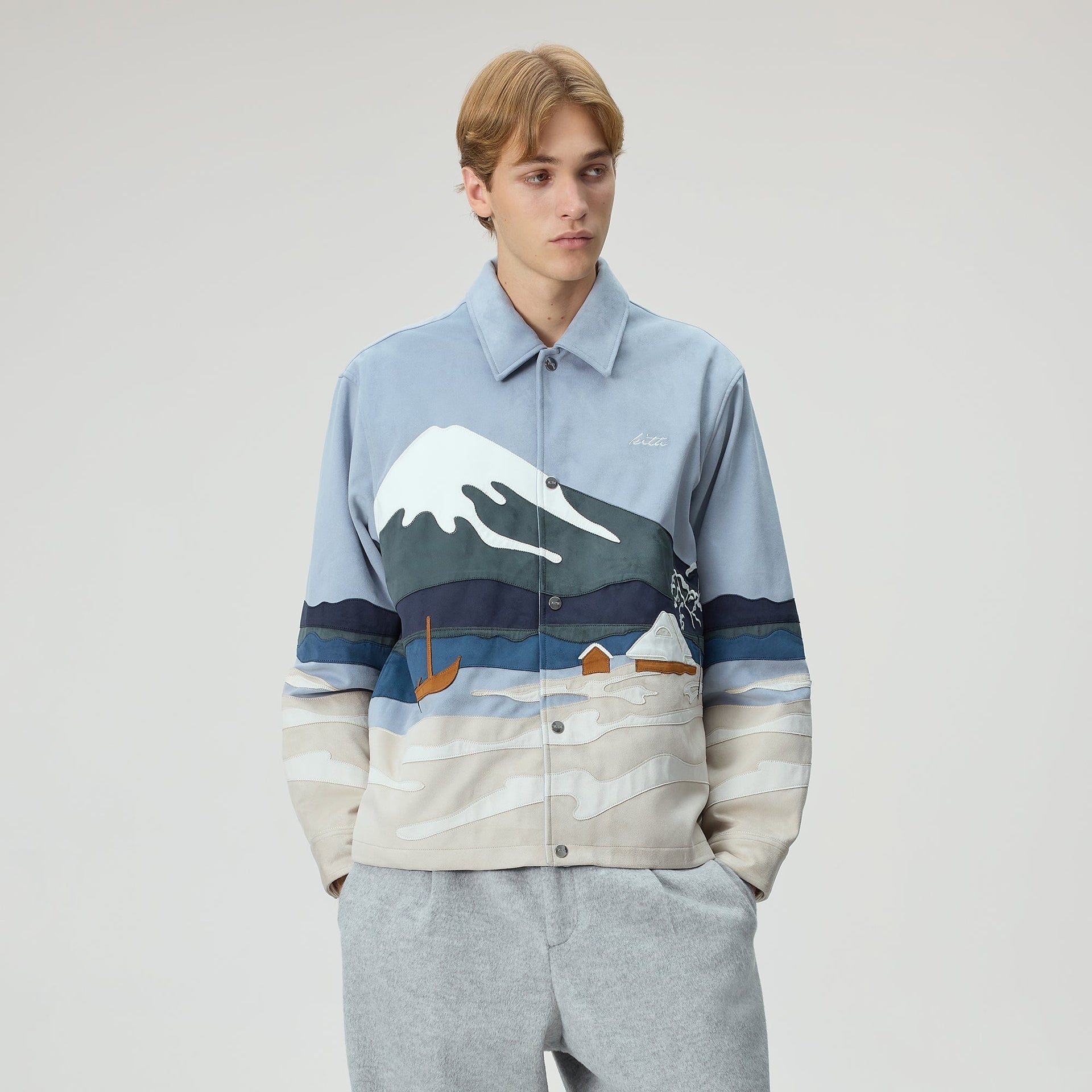 Kith Scenic Winter Microsuede Overshirt - Kindred - PH