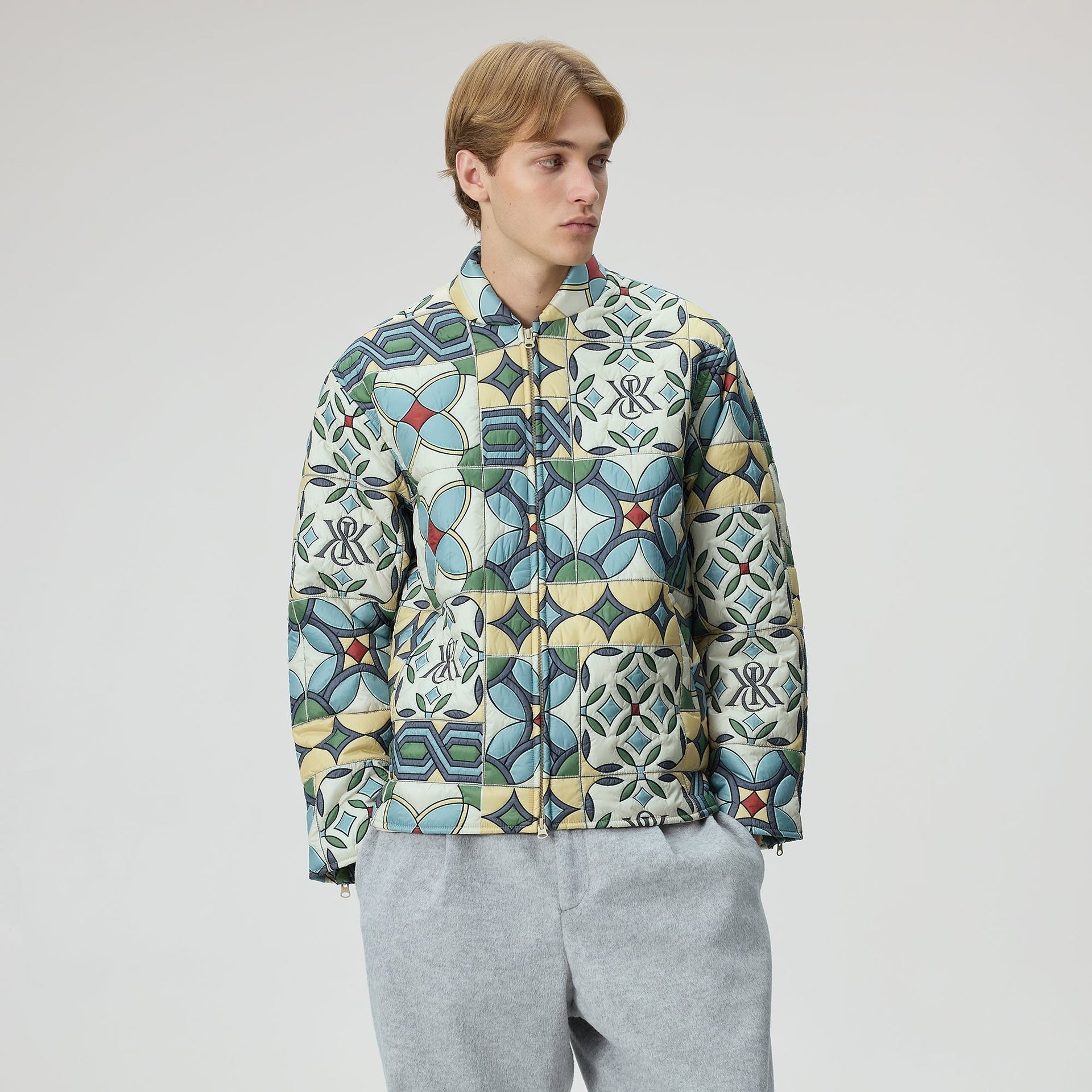 Kith Full Zip Brixton Puffed Shirt Jacket - Session - PH