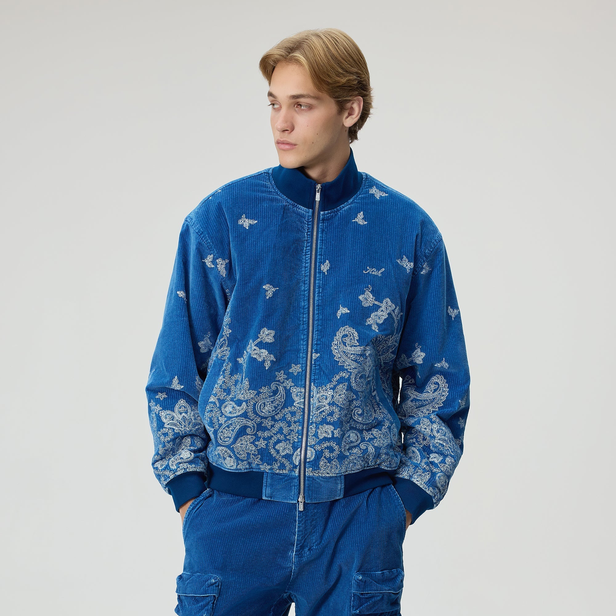 Kith Indigo Cord Avery Jacket - Cyanotype