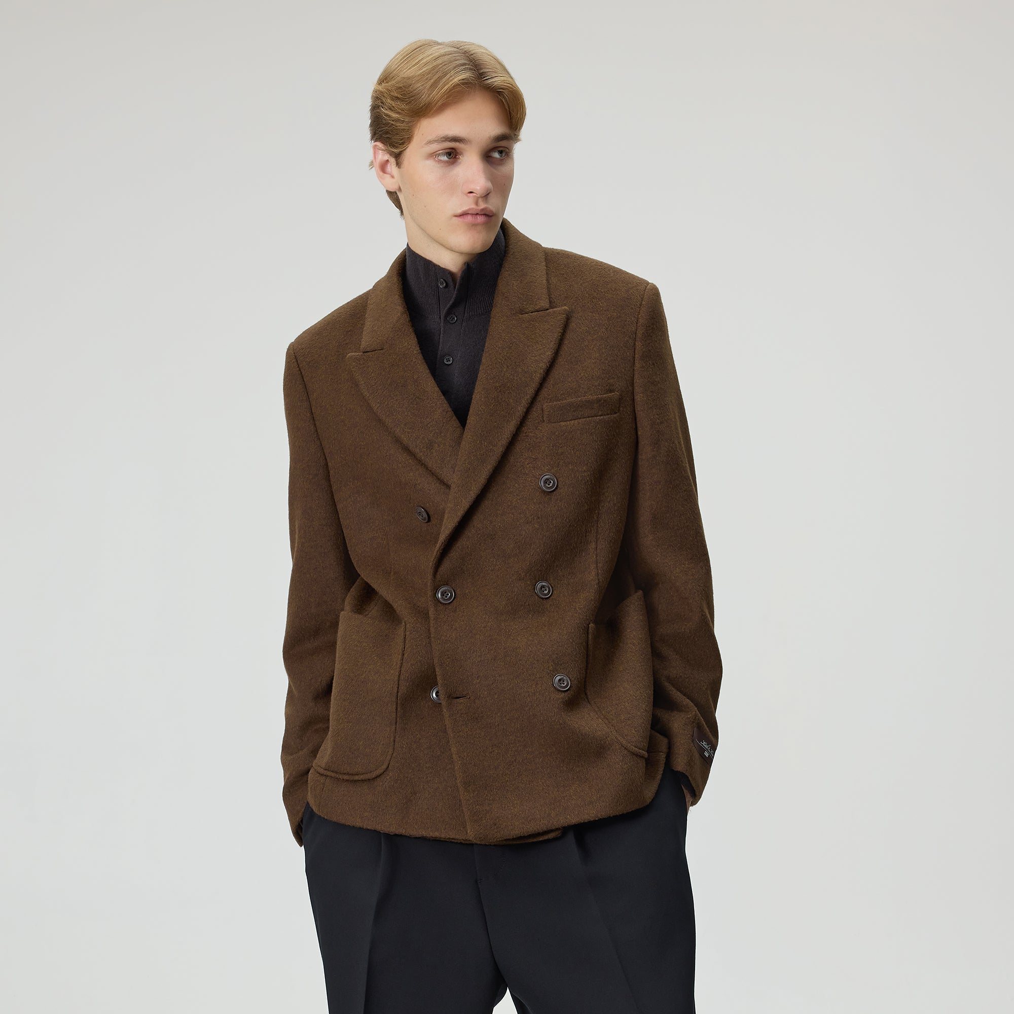 KITH キス　23aw フェルトジャージー　ブレザー Kith Brushed Jersey Julius Blazer - Confection
