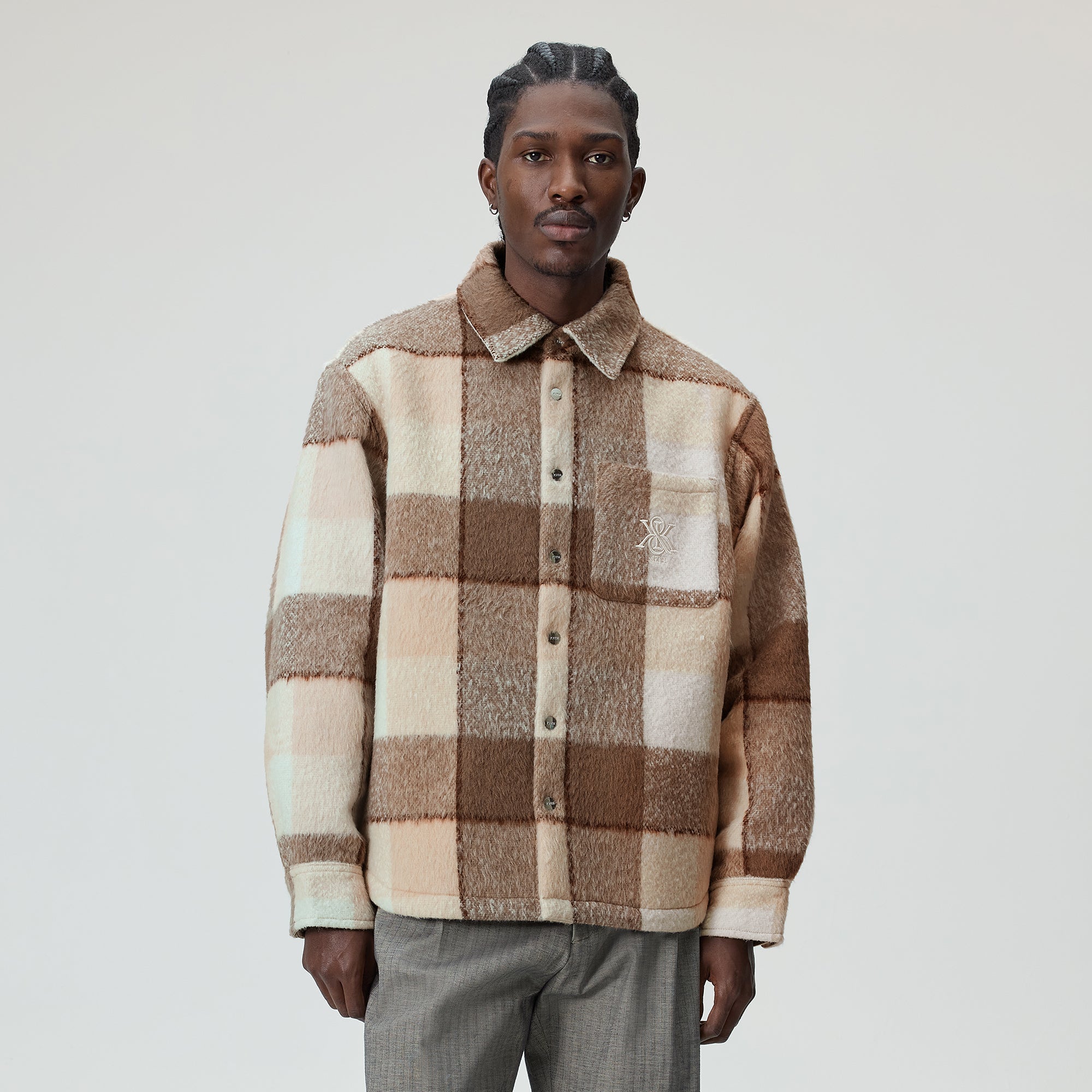 KITH Check Sheridan Shirt Jacket Kith Plaid Sheridan Shirt Jacket Kith Sheridan Shirt Jacket