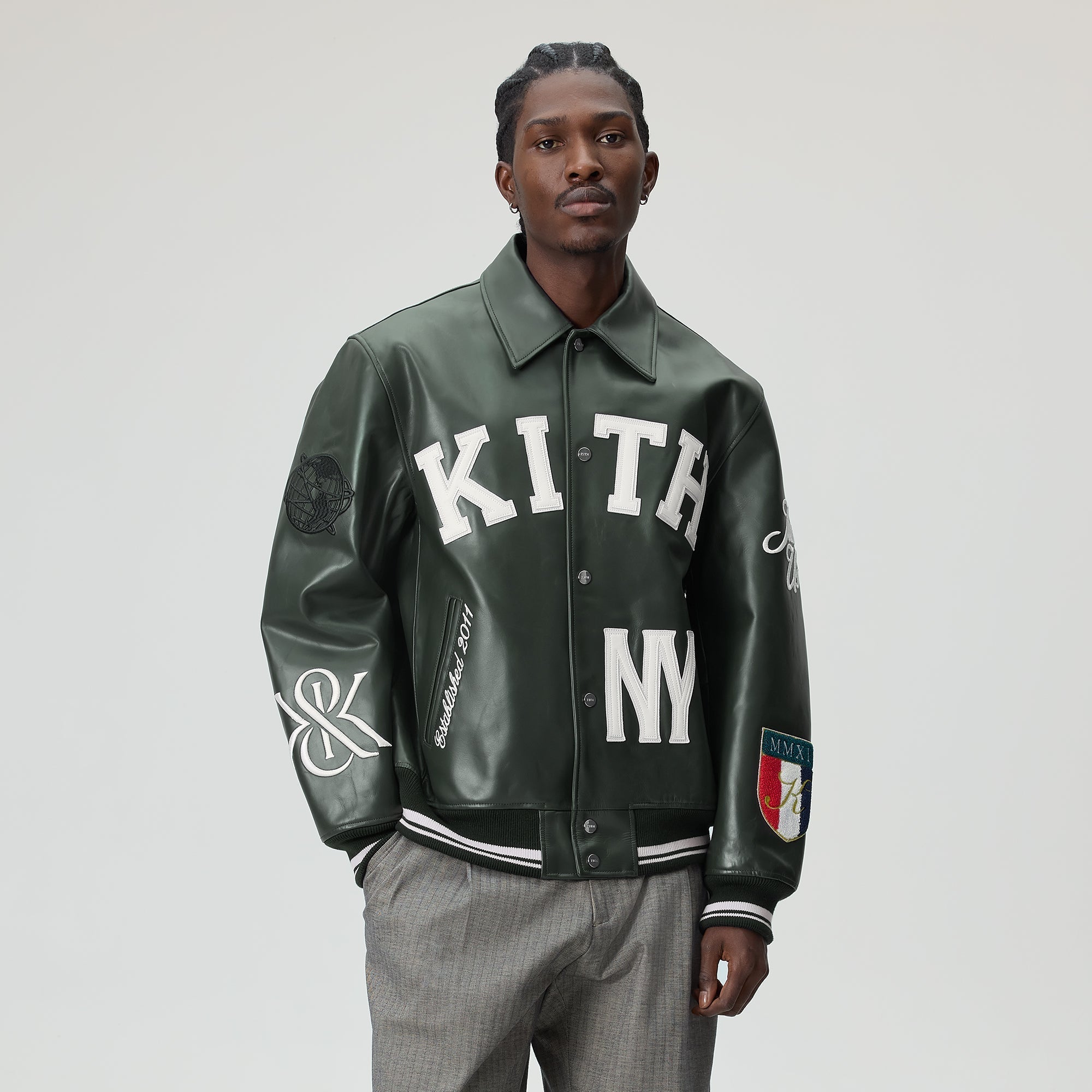 KITH ジャケット KITH】2025年秋新作 adidasコラボ デニムジャケット (KITH NYC