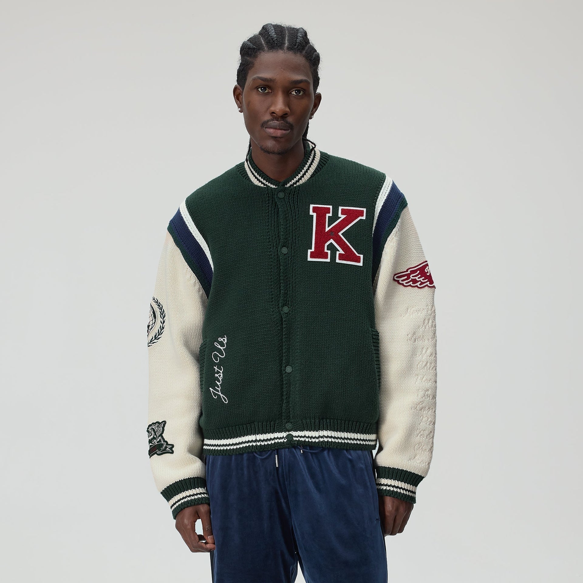 Kith for AVIREX Porter Varsity Knit Bomber - Stadium - PH