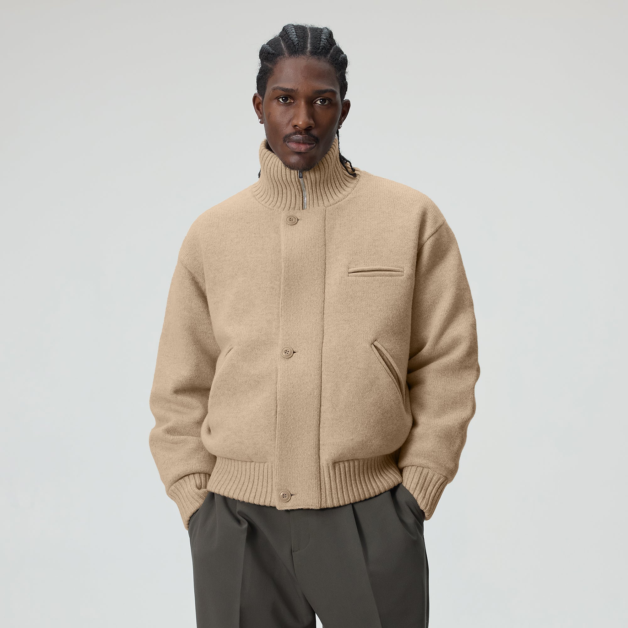 &Kin Darwin Knit Puffer - Canvas – Kith
