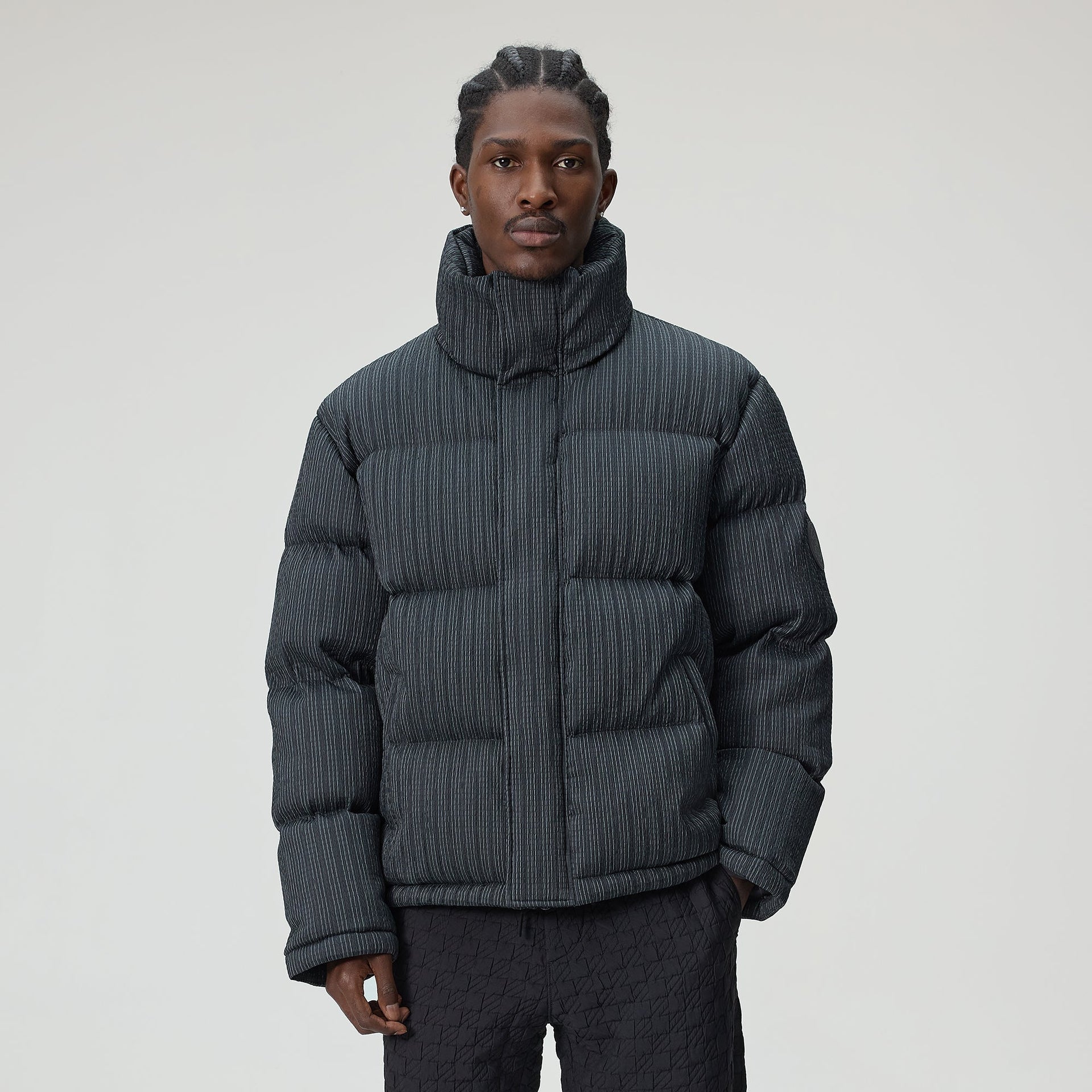 Kith Pleated Tech Maverick Puffer - Nightfall - PH