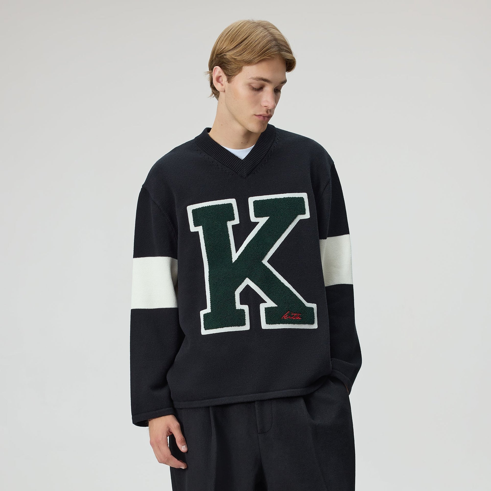 Kith for AVIREX Beau Knit K Jersey - Black - PH