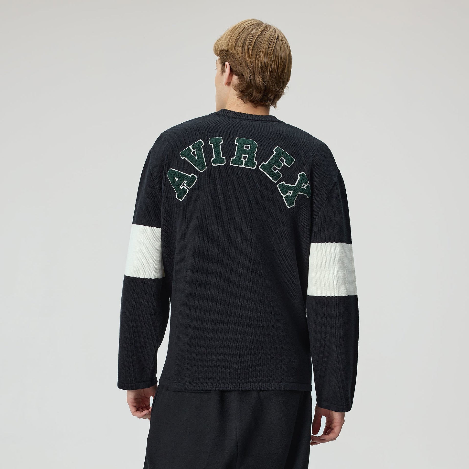 Kith for AVIREX Beau Knit K Jersey - Black - PH