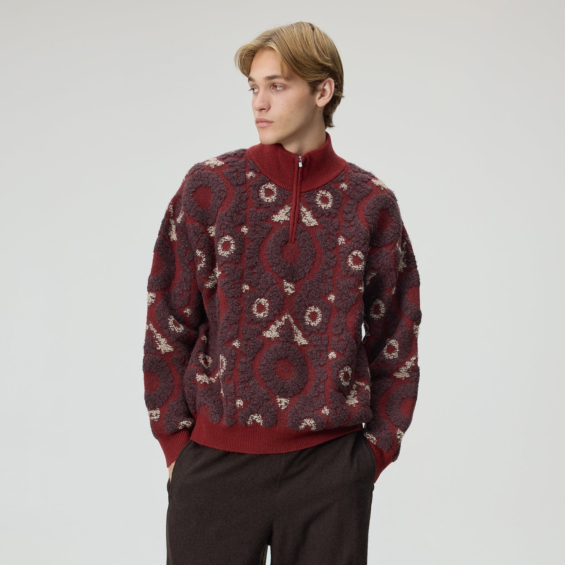 Kith Winter Vine Wyona Quarter Zip - Rhone - PH