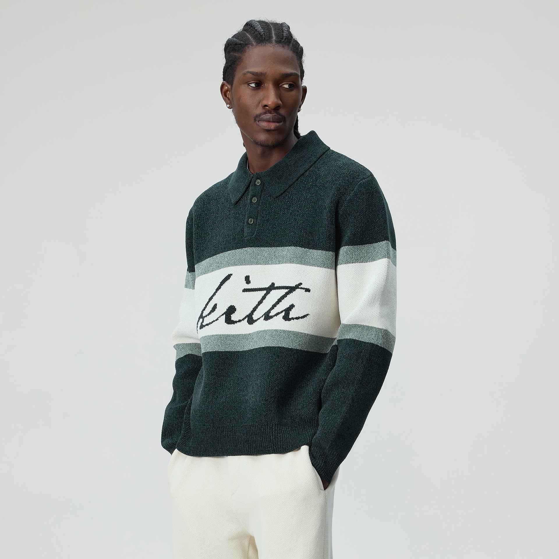 Kith Chenille Harmon Rugby Polo - Tote - PH