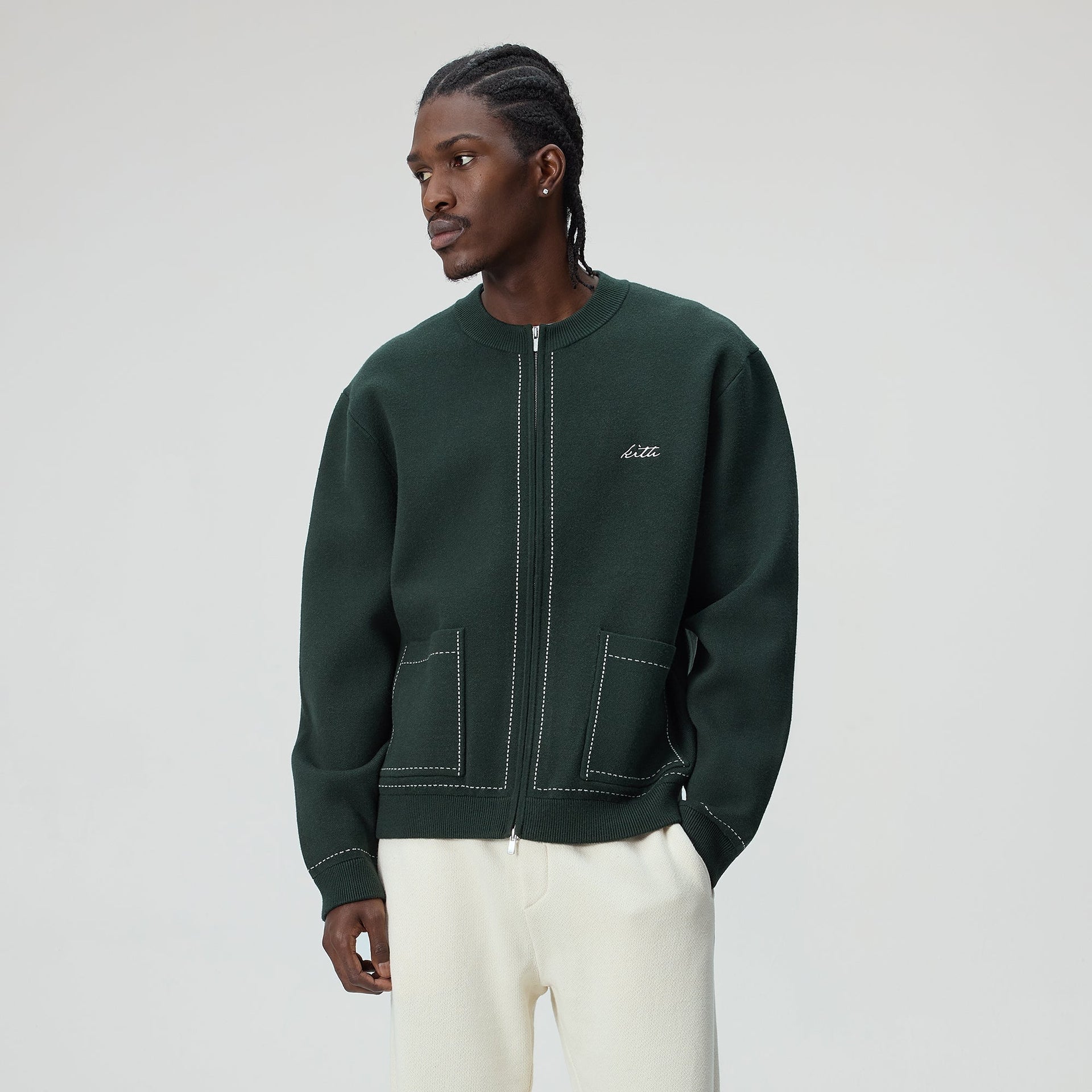 Kith Faux Stitch Joey Full Zip - Stadium - PH