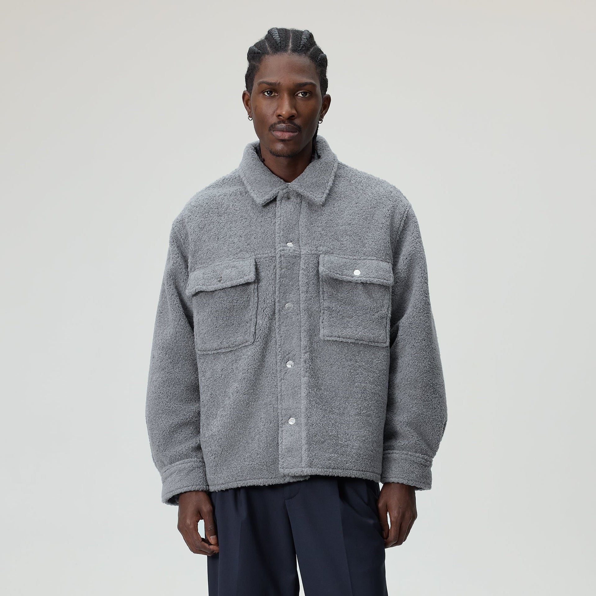 Kith Boucle Puffed Ace Shirt Jacket - Reef - PH