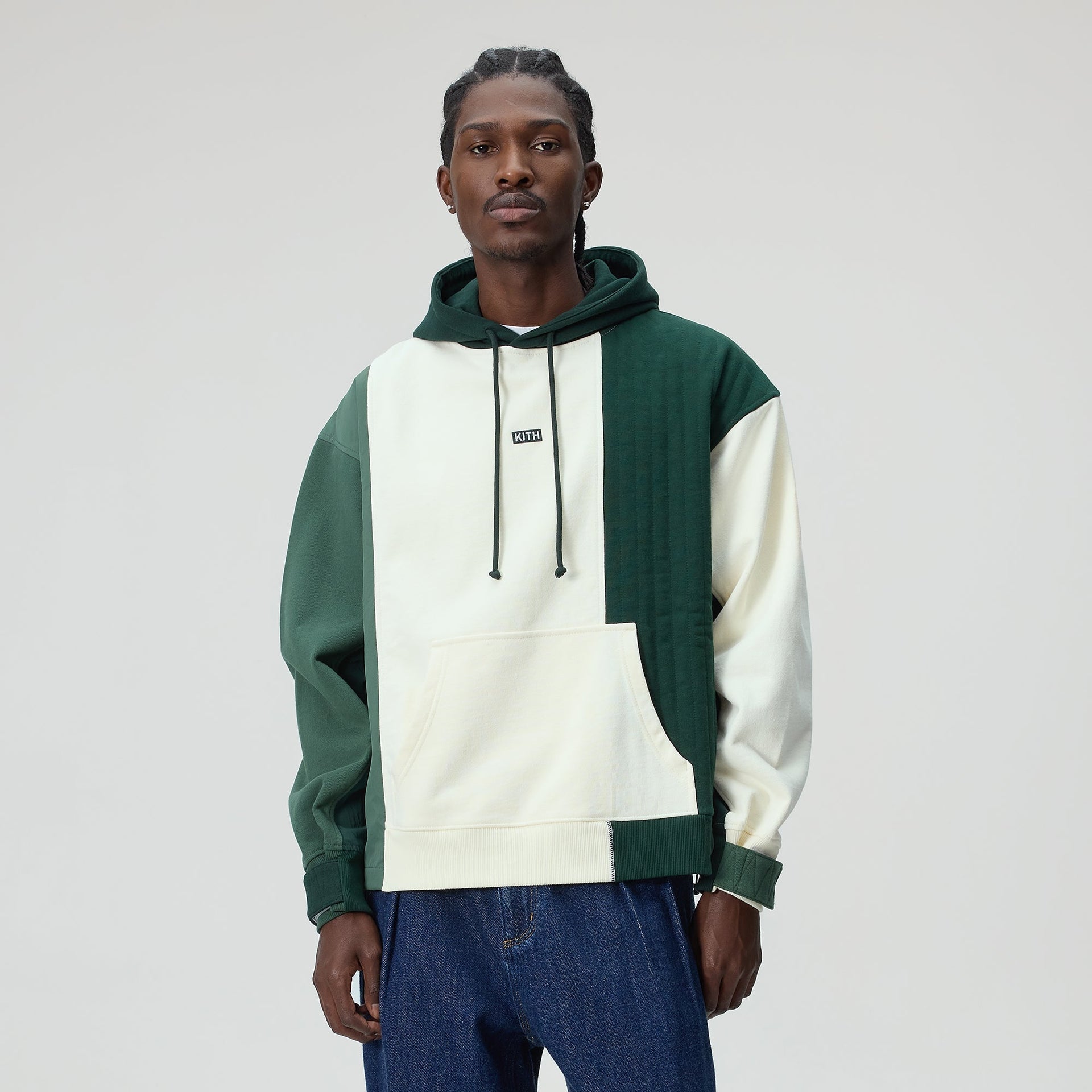 Kith Nylon Combo Nelson Hoodie - Stadium - PH