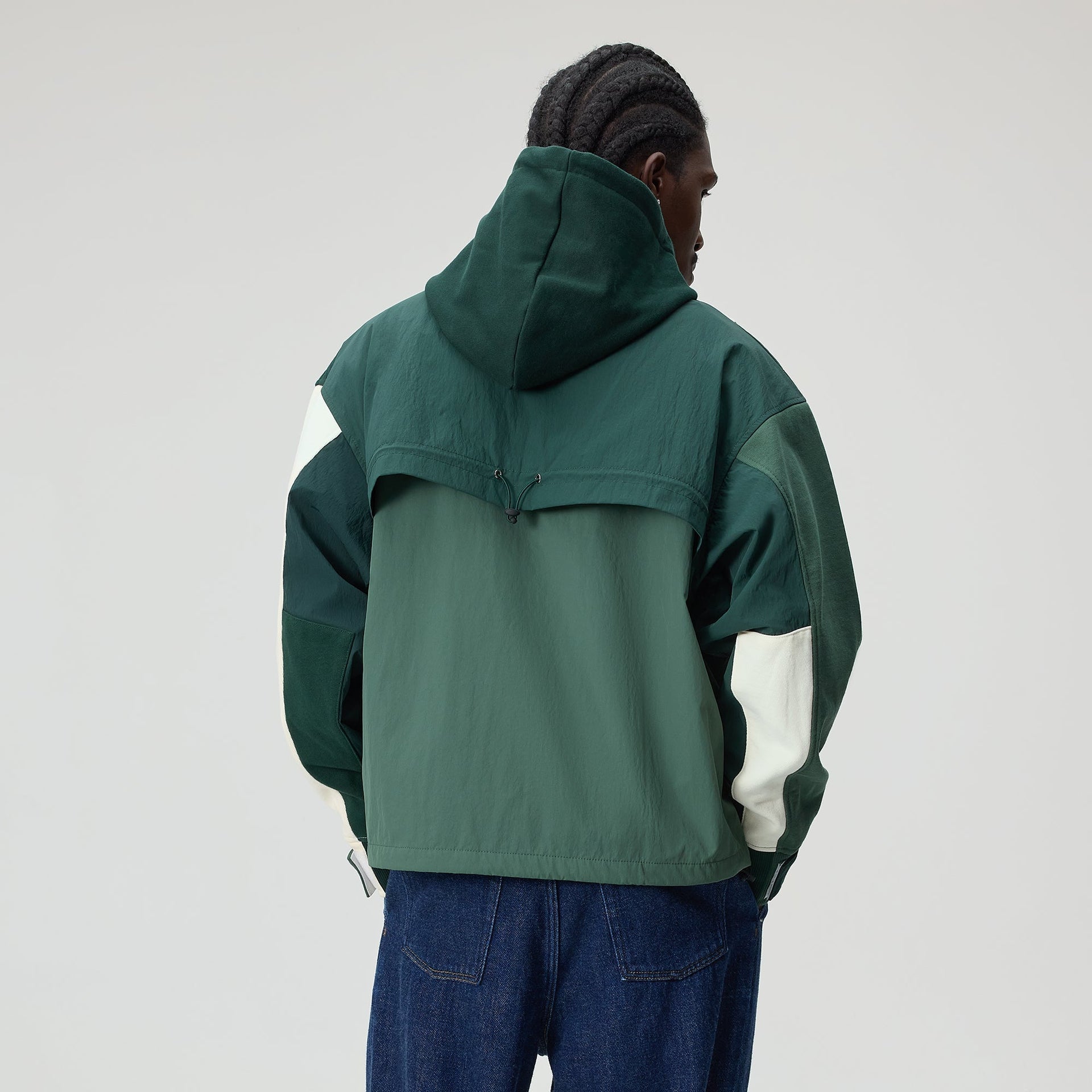 Kith Nylon Combo Nelson Hoodie - Stadium - PH