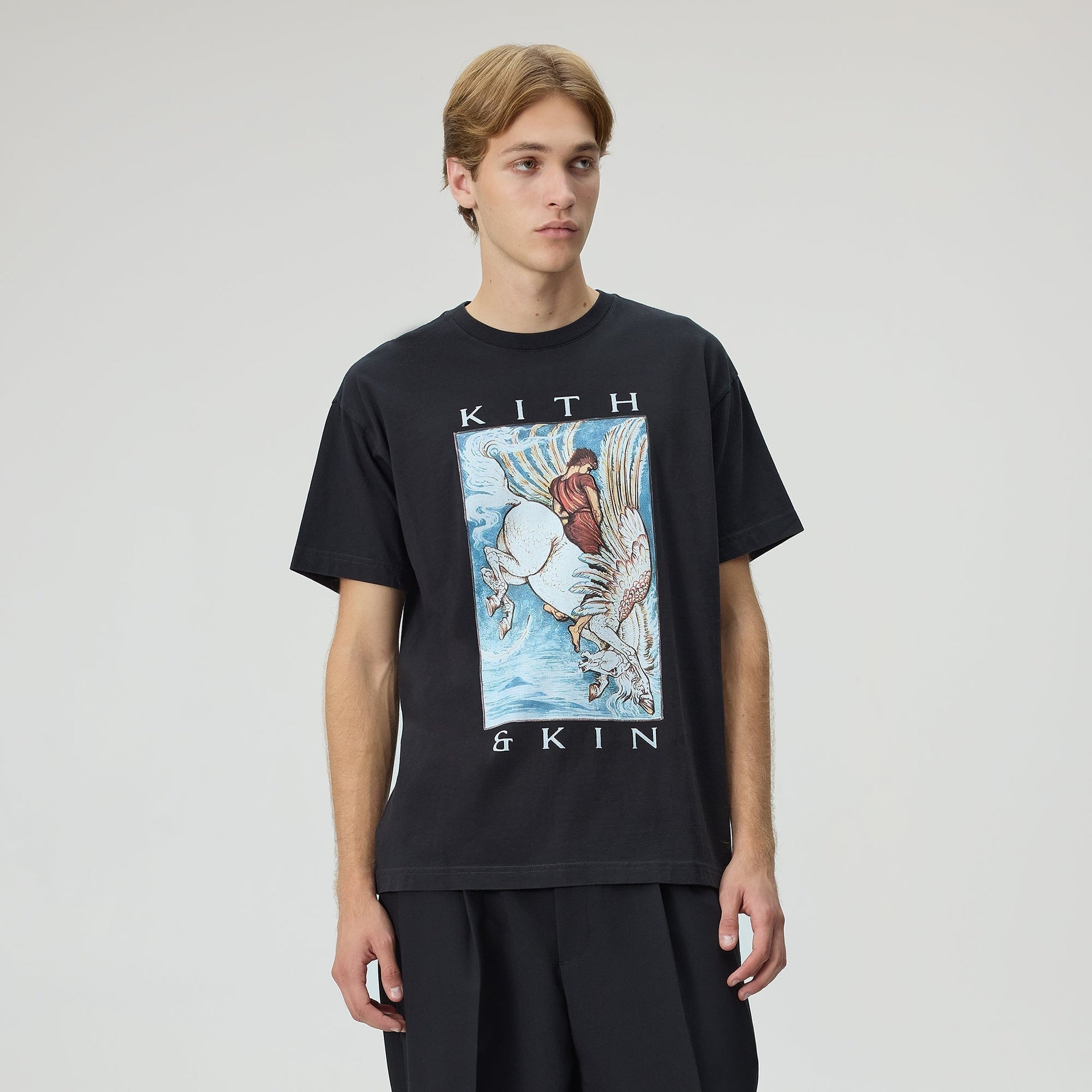 Kith & Kin Pegasus Tee  - Black - PH