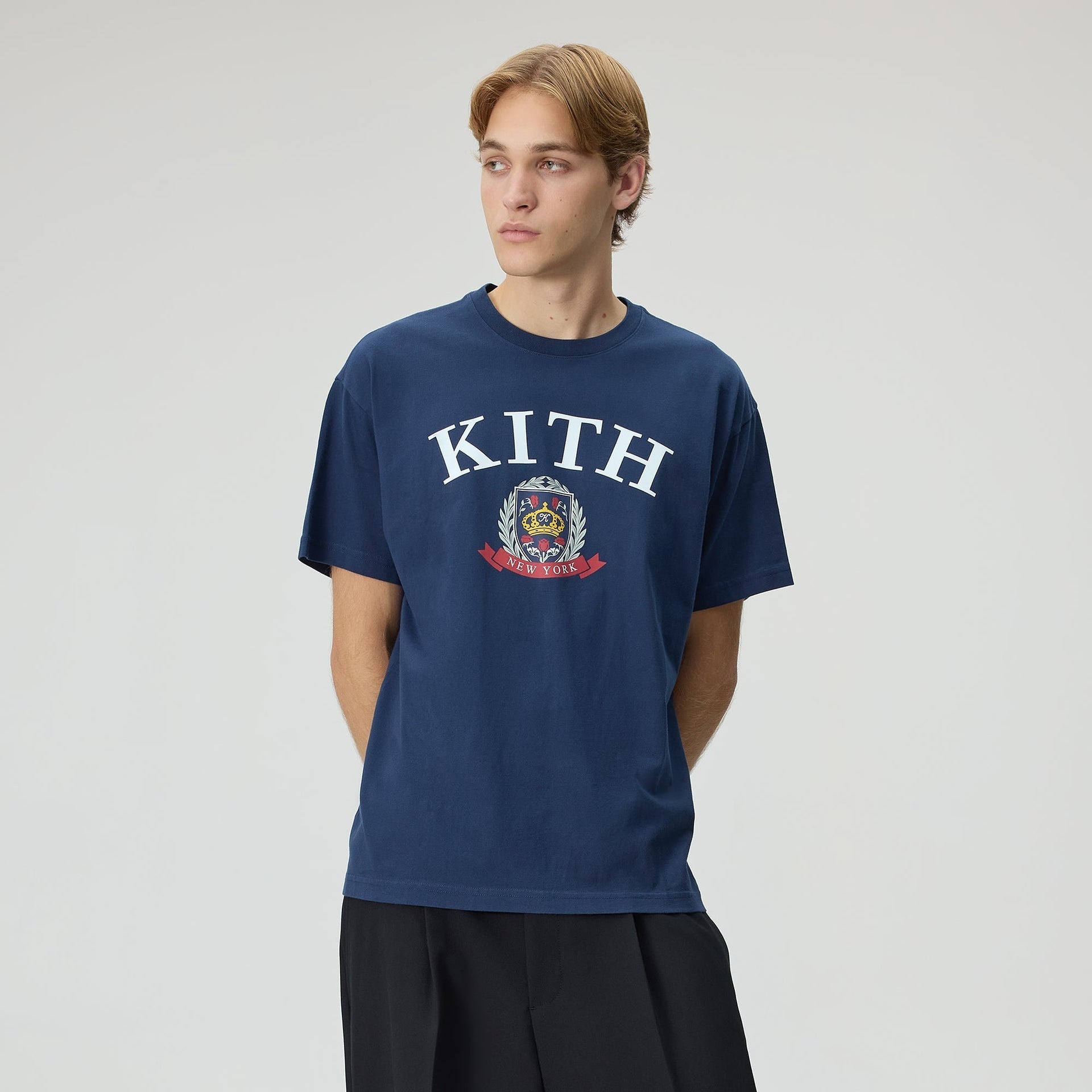 Kith New York Crest Tee - Nocturnal - PH