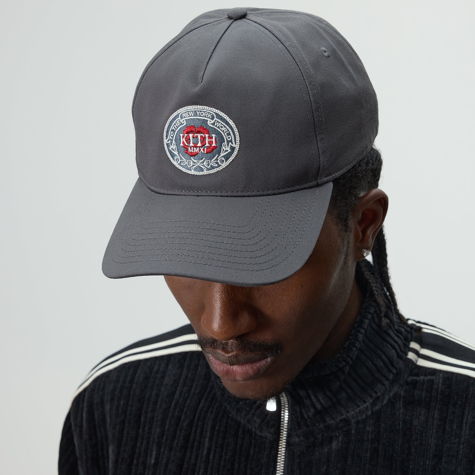 Kith Twill Bay Low Pinch Crown Snapback - Machine