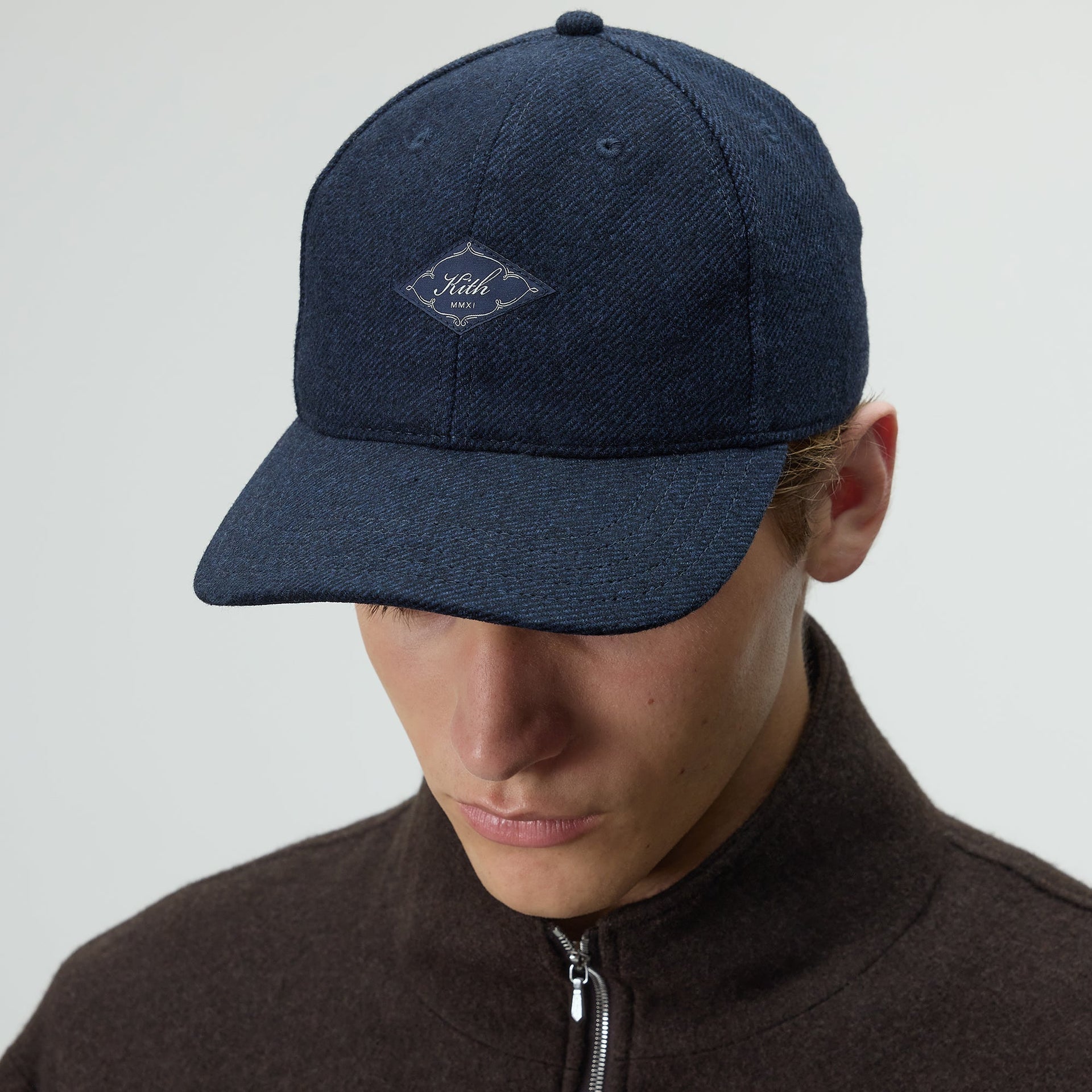 Kith Lightweight Wool Twill Aaron Hitch Classic Cap - Nocturnal - PH