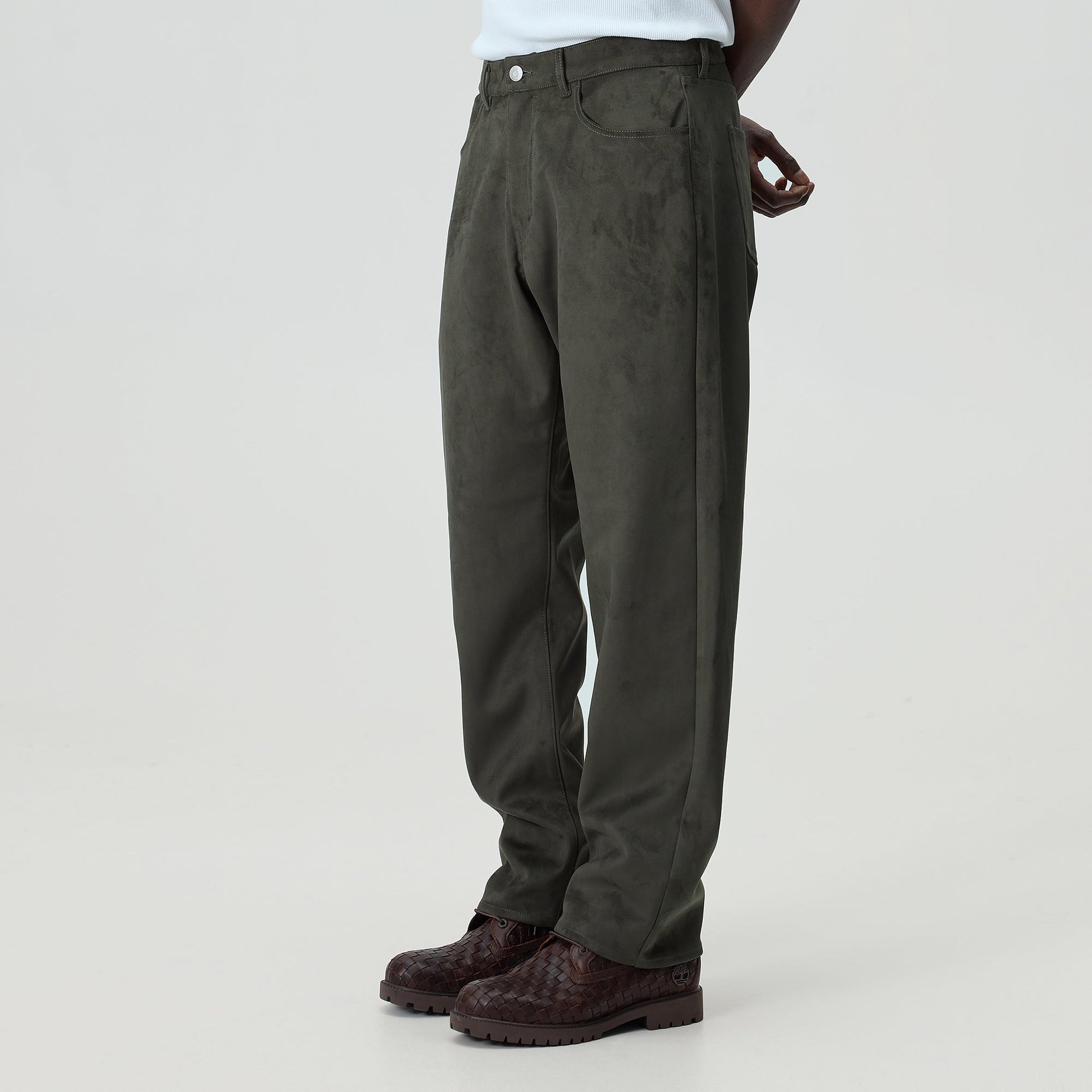 Kith Microsuede Webster Pant - Cypress - PH