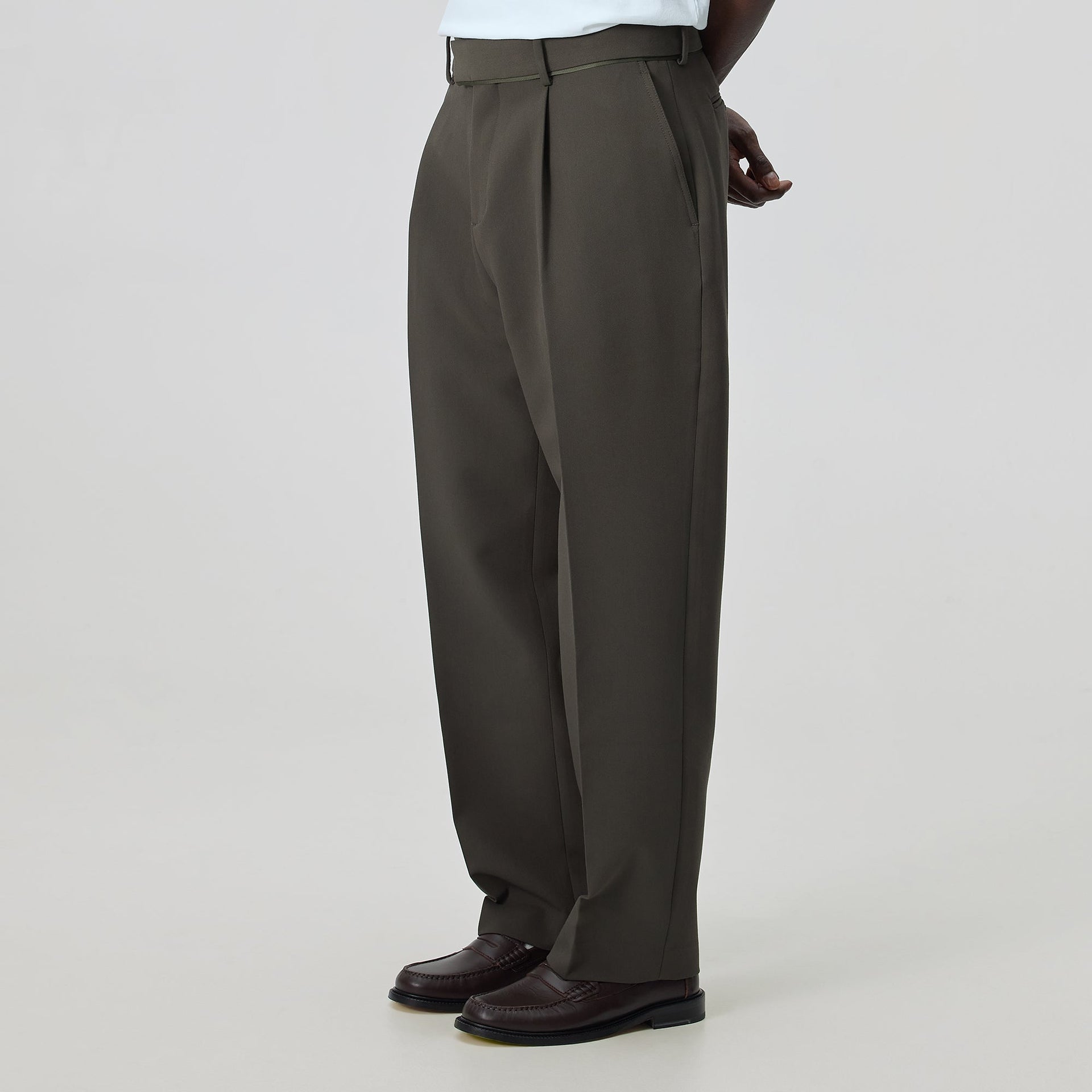 Kith Midweight Double Weave Crosby Trouser - Cypress - PH